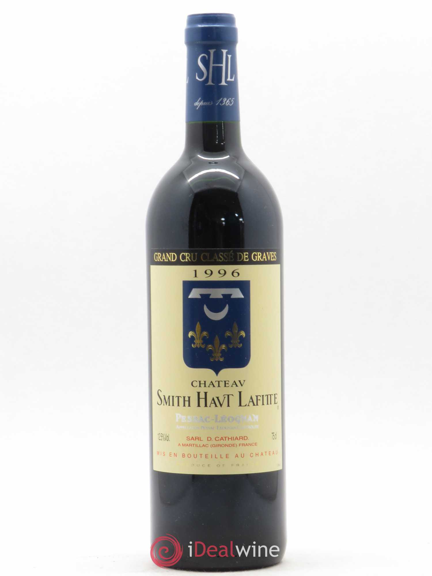 Château Smith Haut Lafitte Cru Classé de Graves 1996 - Lot de 1 bouteille - 0
