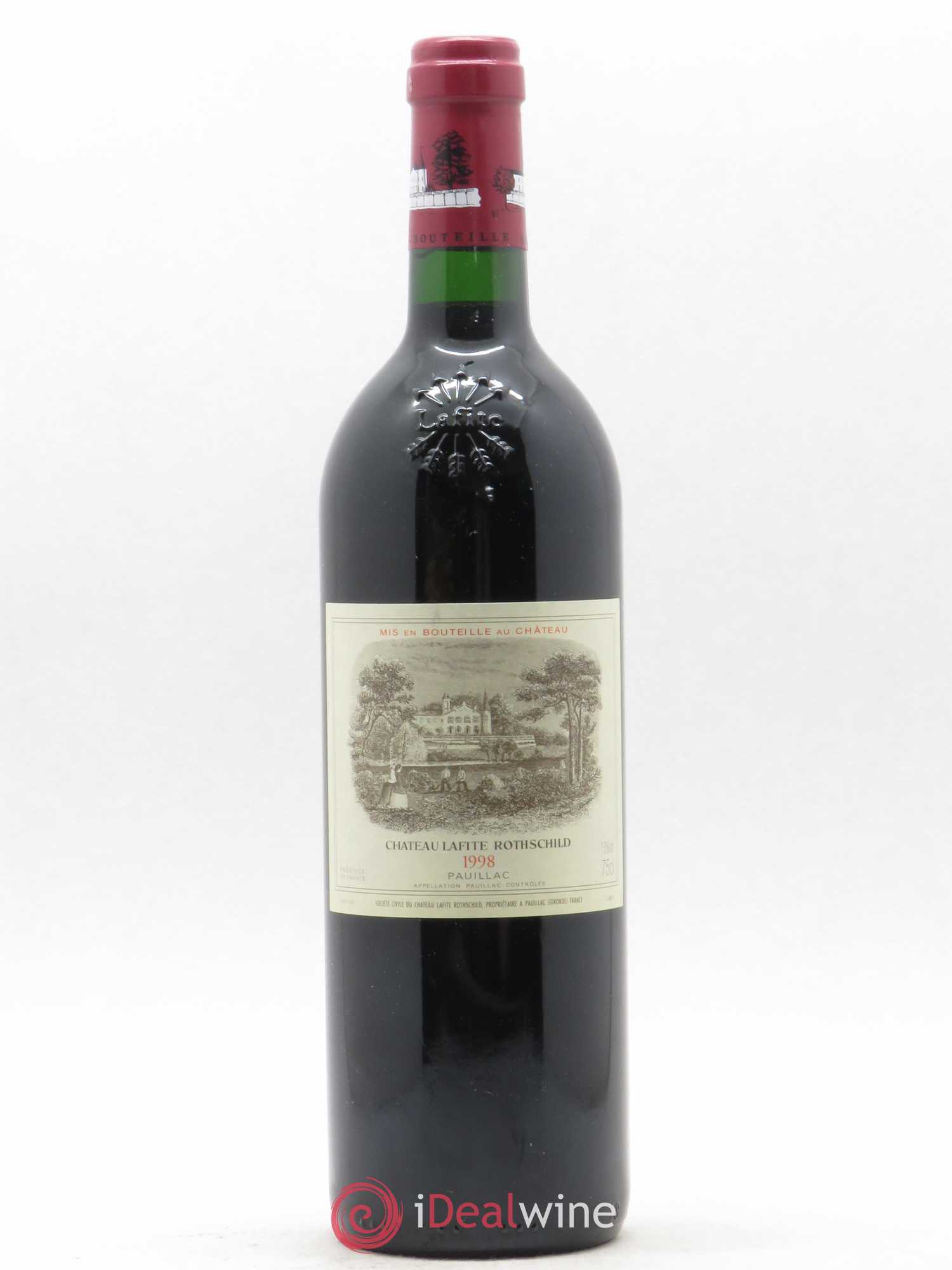 Château Lafite Rothschild 1er Grand Cru Classé 1998 - Lot de 1 bouteille - 0