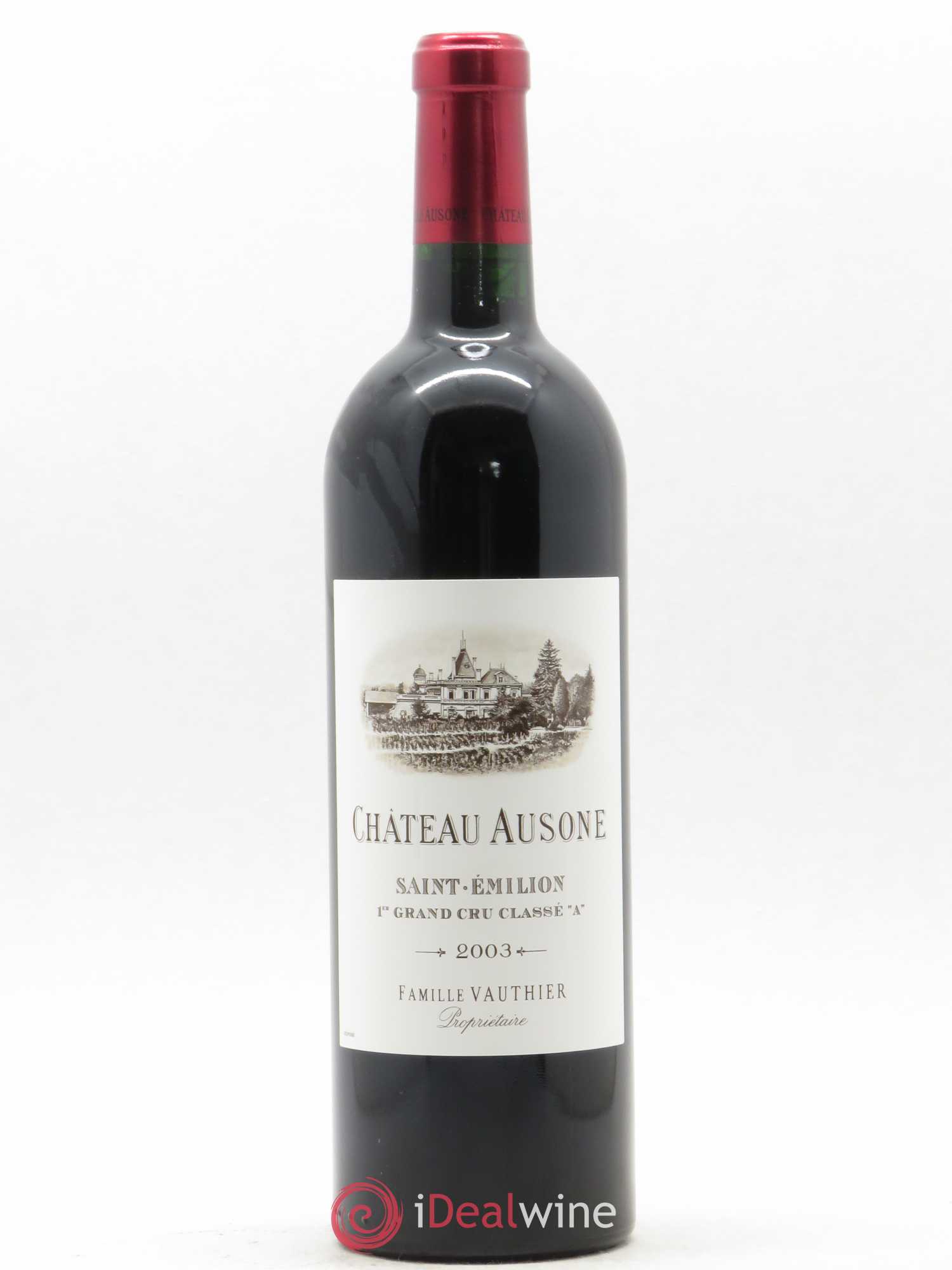 Château Ausone 1er Grand Cru Classé A 2003 - Lot de 1 bouteille - 0