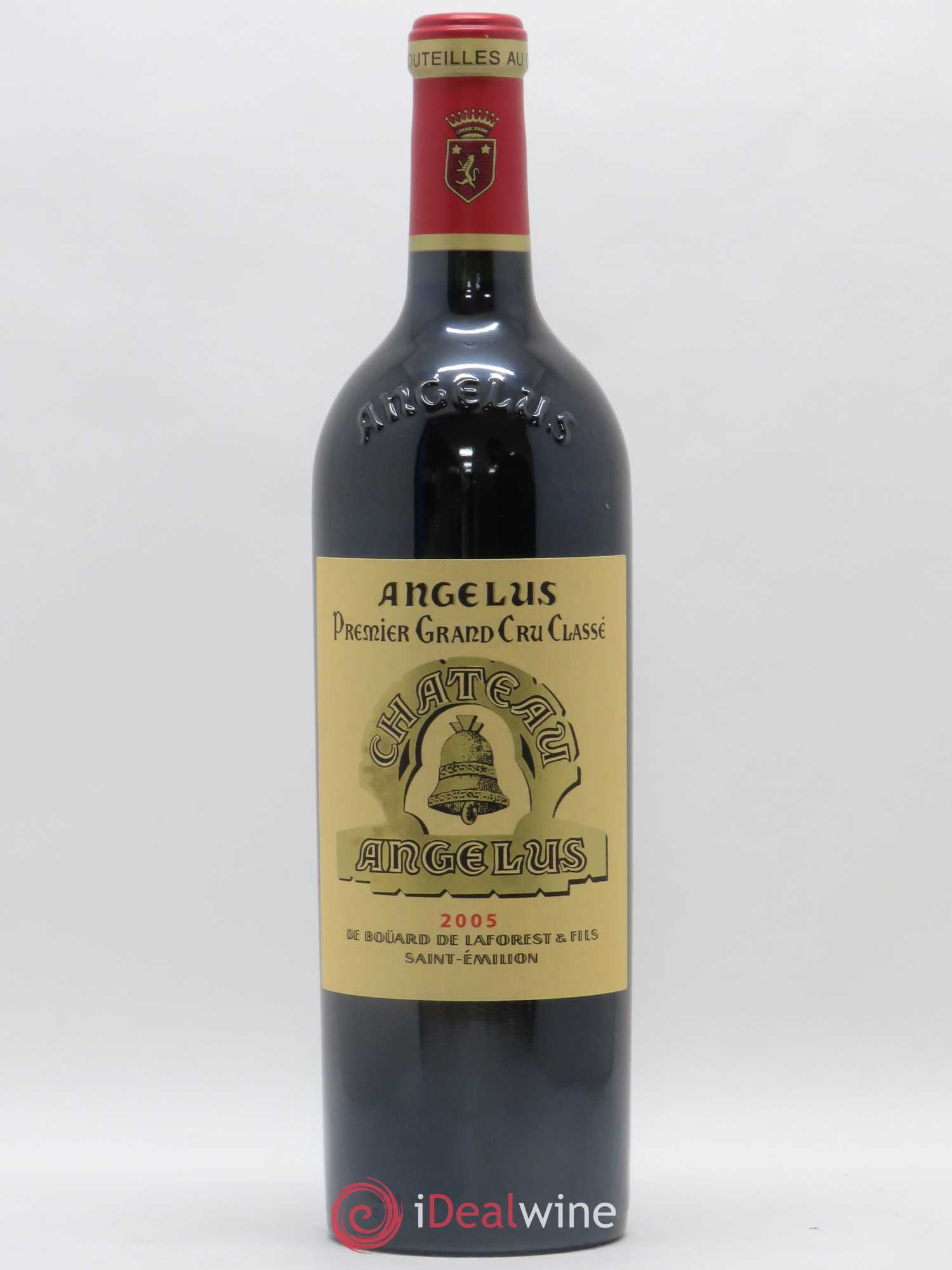 Château Angélus 1er Grand Cru Classé A 2005 - Lot de 1 bouteille - 0