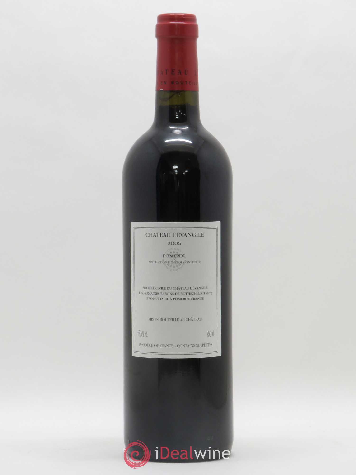 Château l' Évangile 2005 - Lot de 1 bouteille - 1