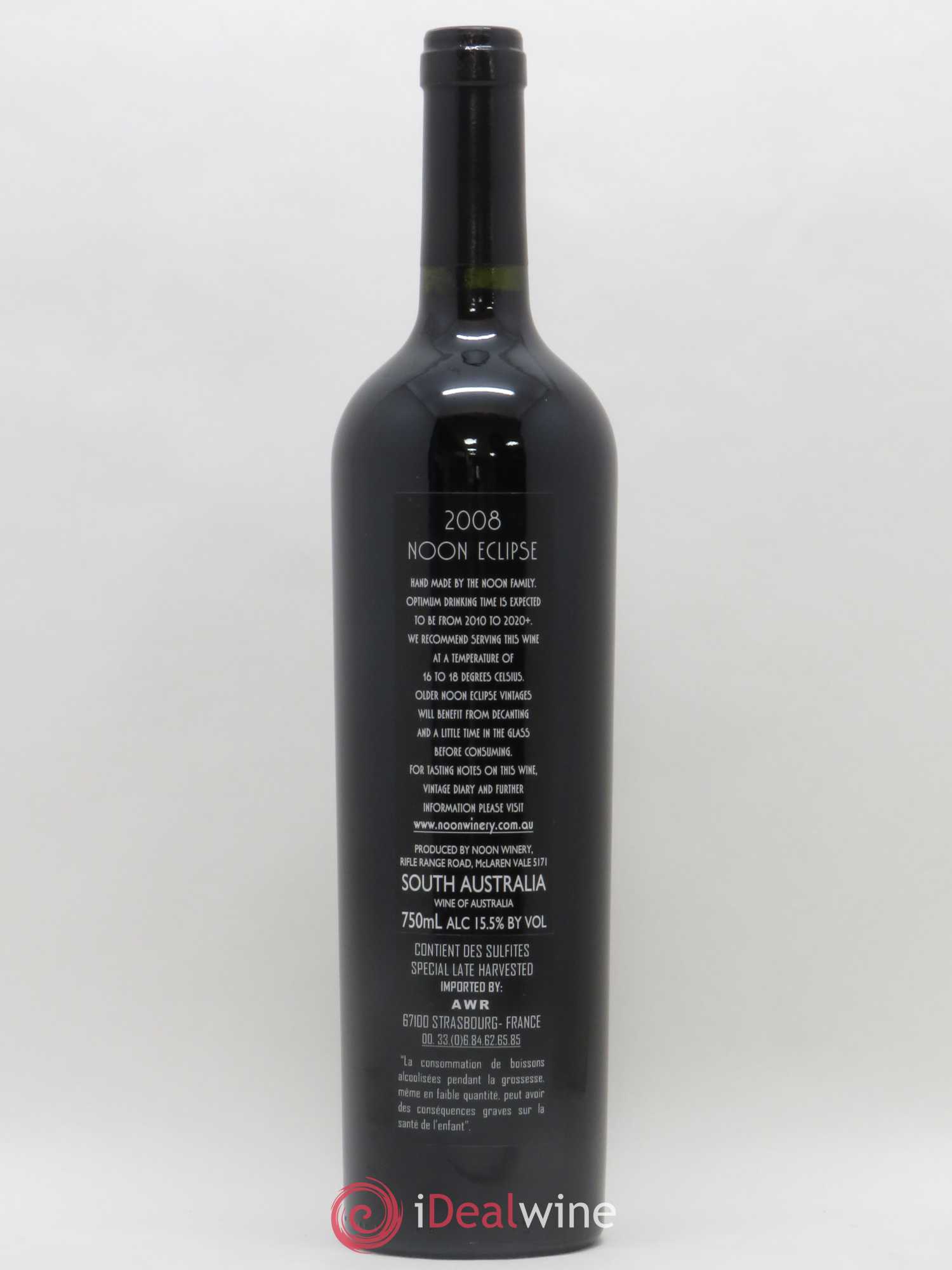 Australie Noon Eclipse Grenache - Shiraz 2008 - Posten von 1 Flasche - 1
