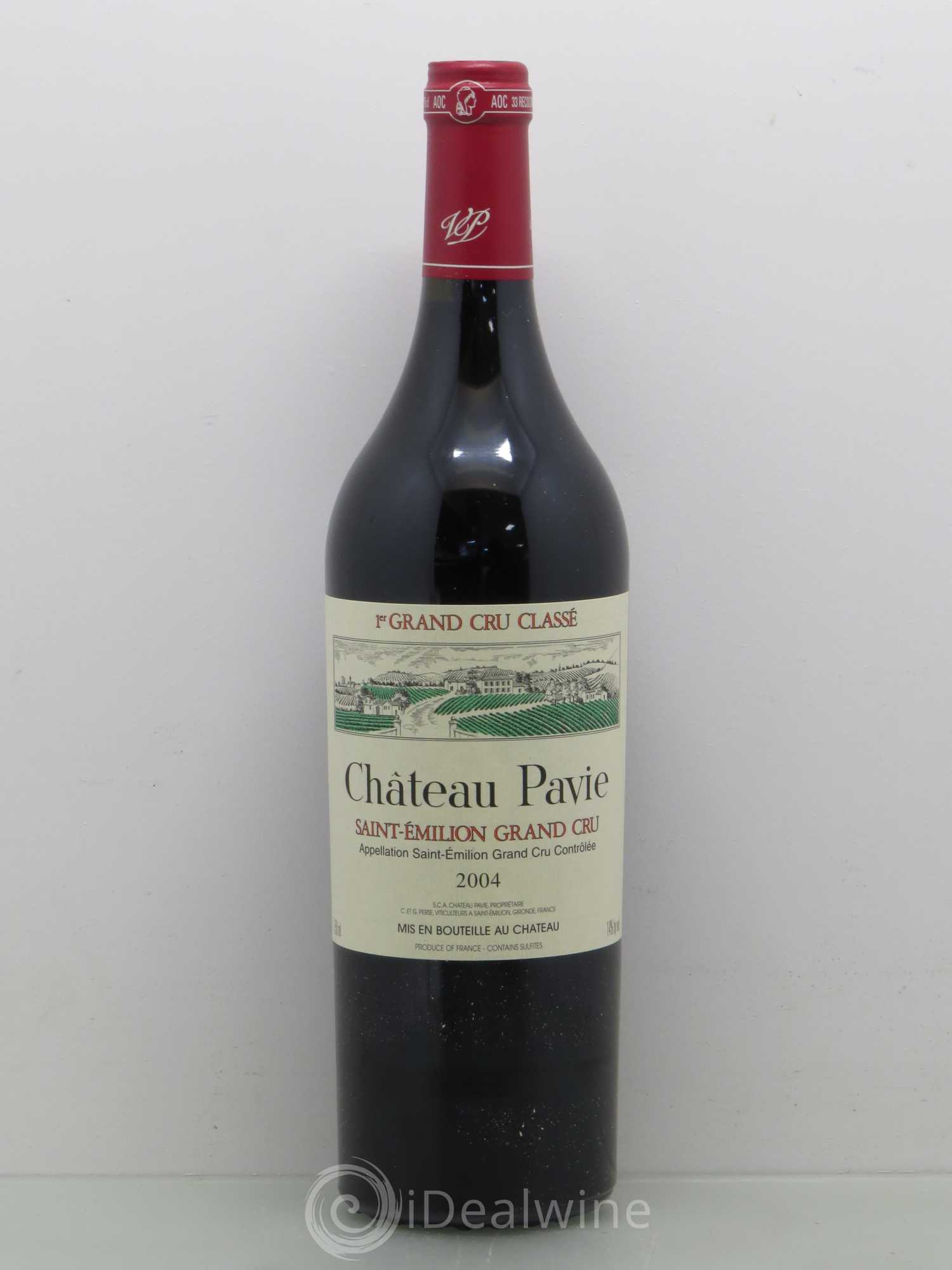 Château Pavie 1er Grand Cru Classé A 2004 - Lot de 1 bouteille - 0