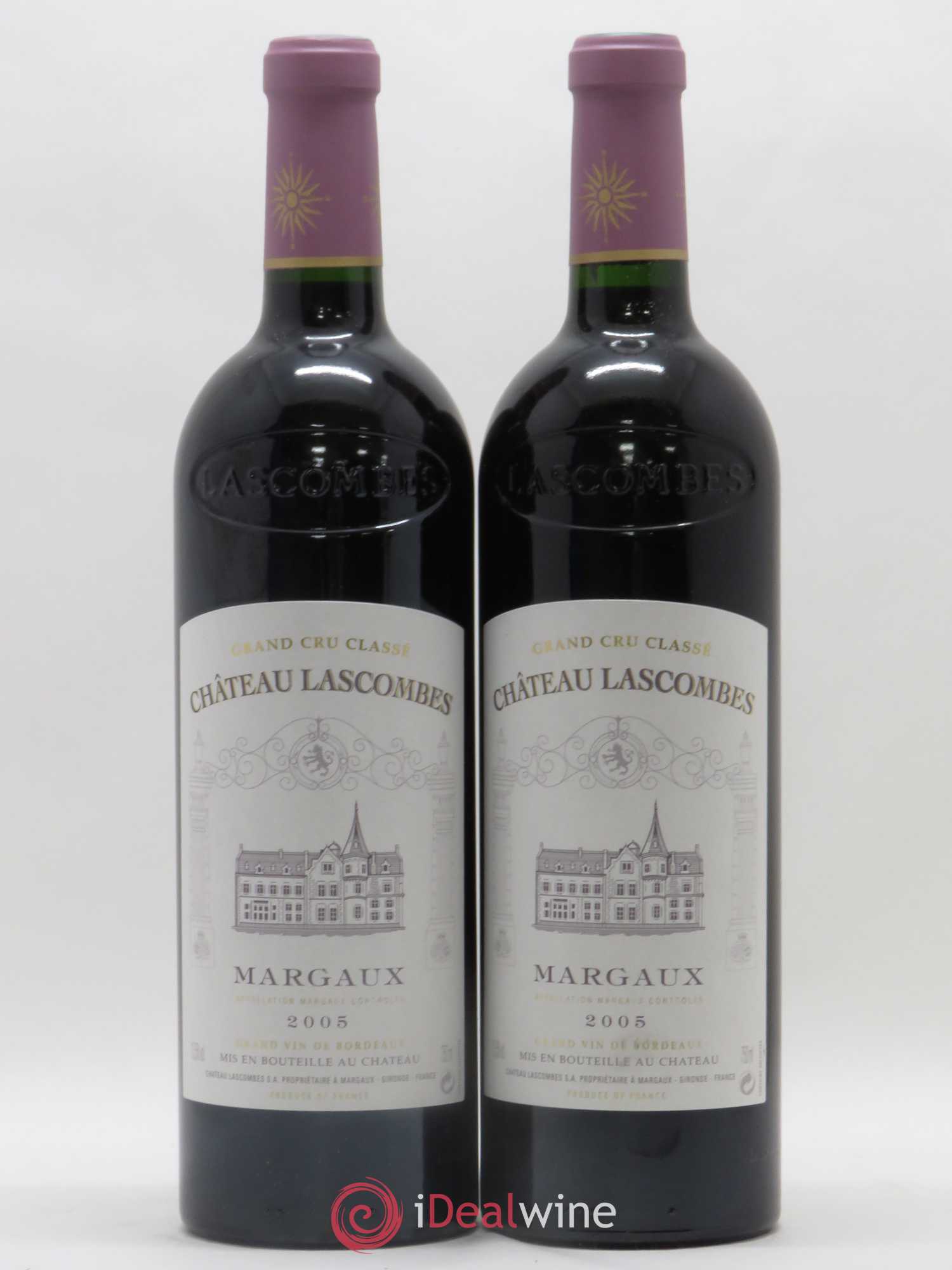 Château Lascombes 2ème Grand Cru Classé 2005 - Lot de 2 bouteilles - 0