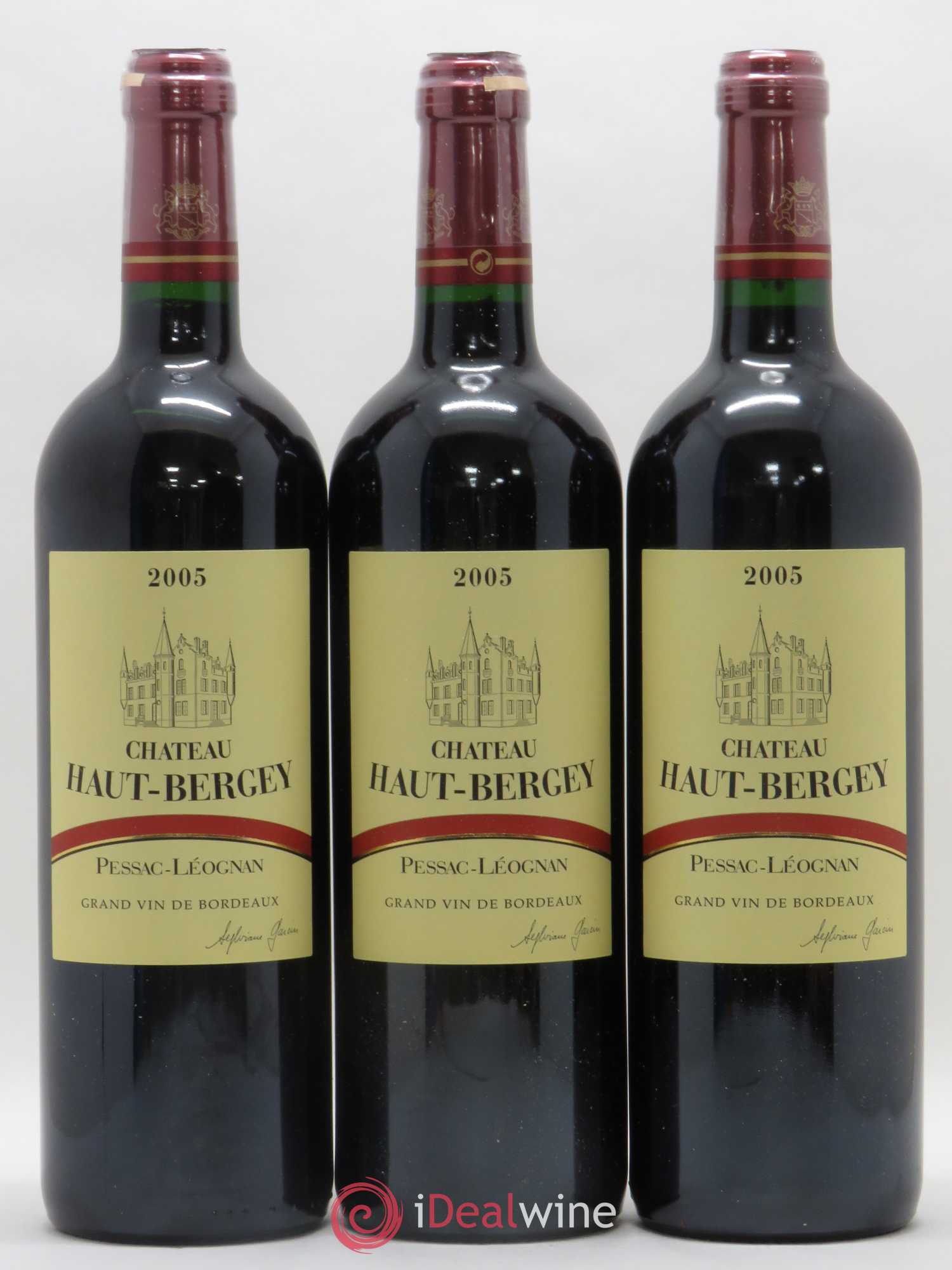 Château Haut-Bergey 2005 - Lot de 3 bouteilles - 0