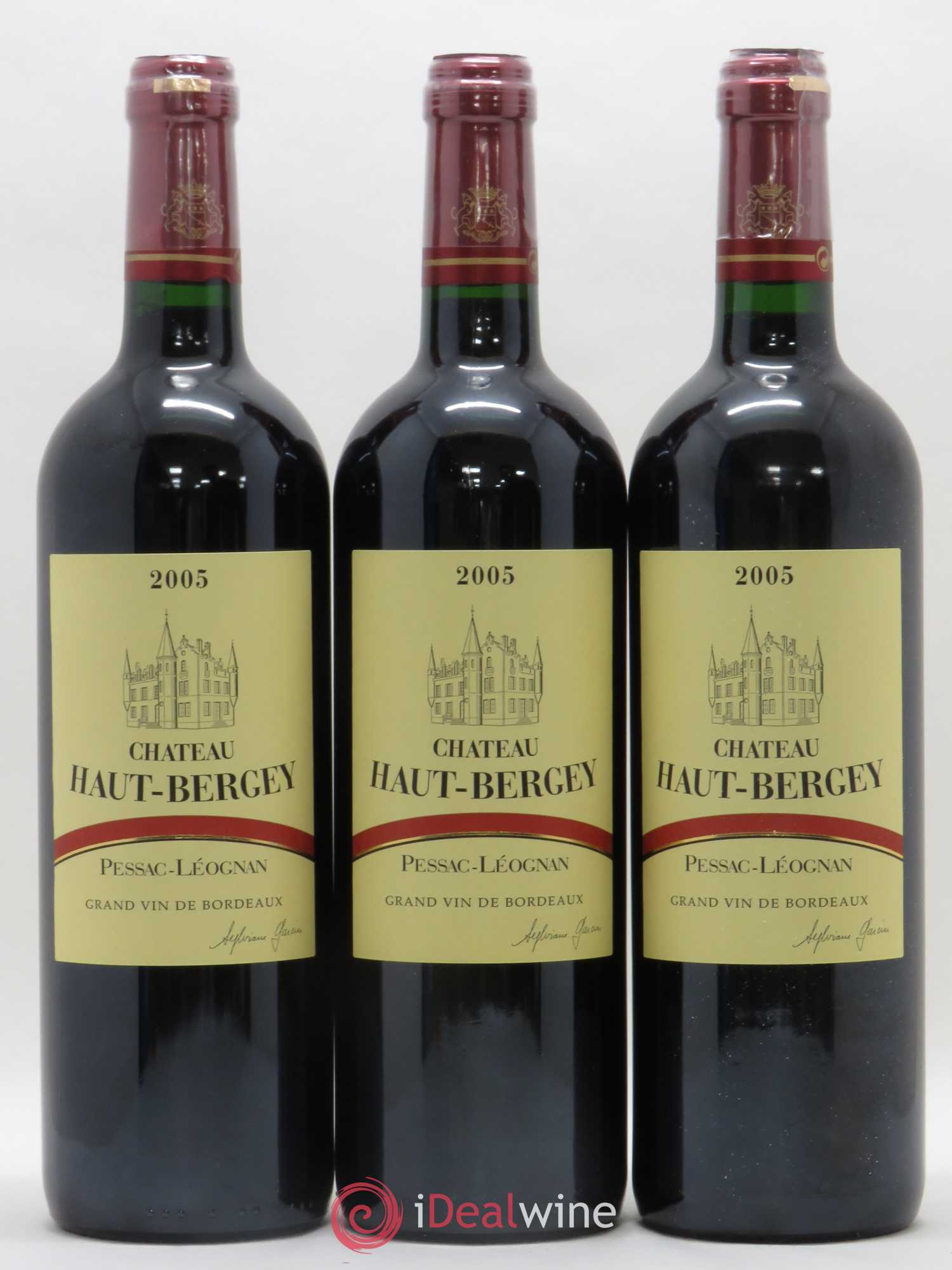 Château Haut-Bergey 2005 - Lot de 3 bouteilles - 0