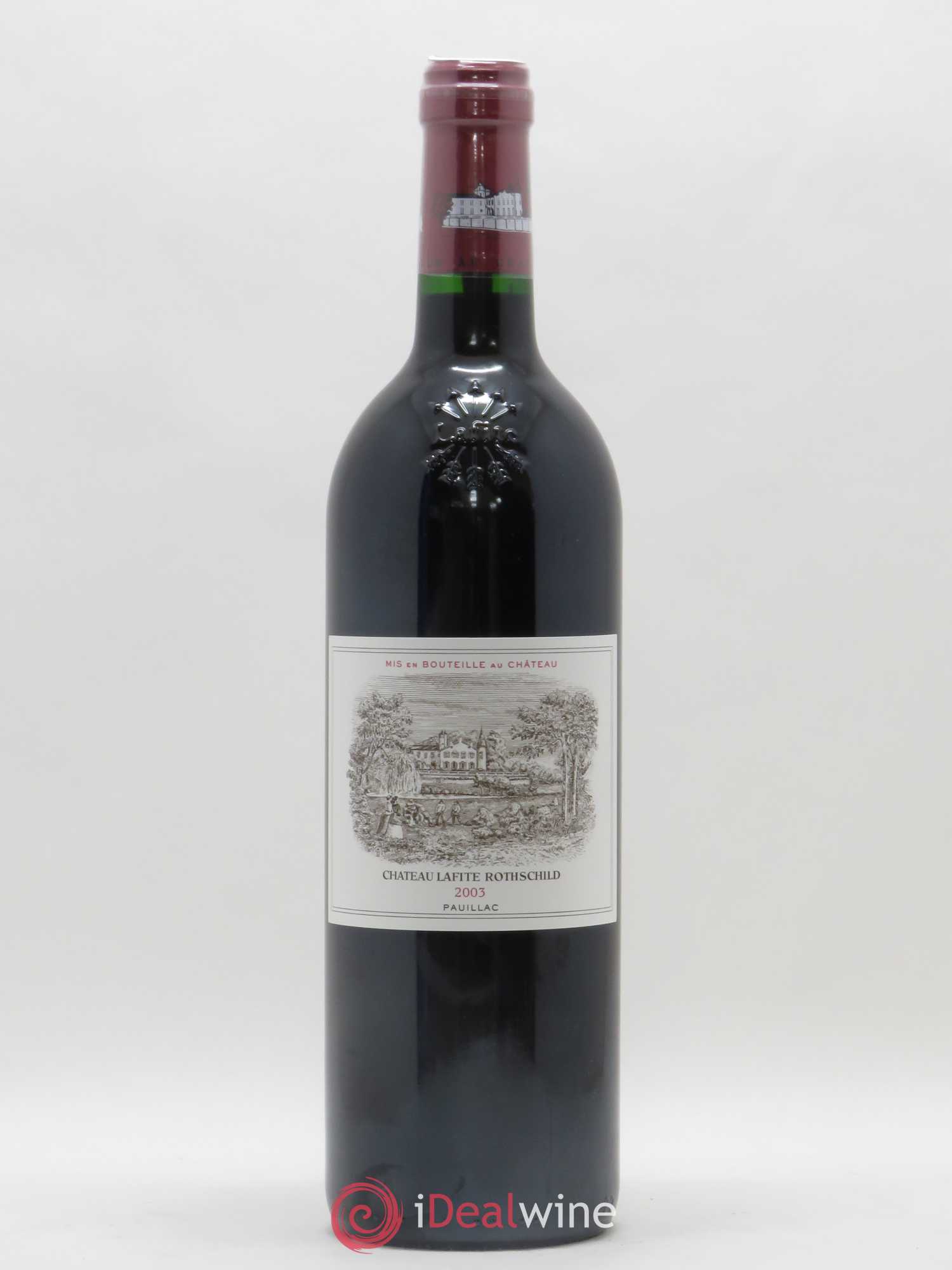 Château Lafite Rothschild 1er Grand Cru Classé 2003 - Lot de 1 bouteille - 0