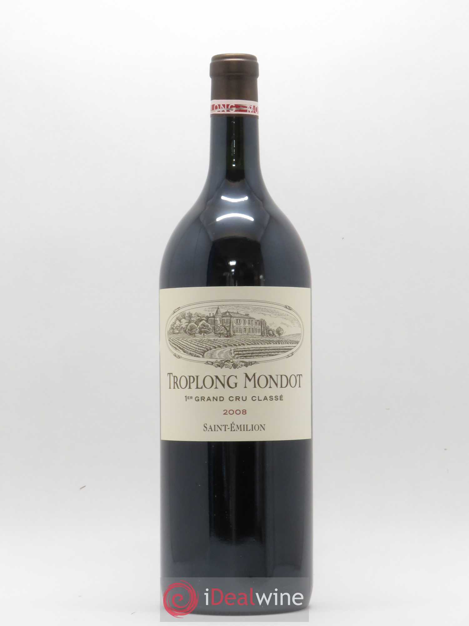 Château Troplong Mondot 1er Grand Cru Classé B 2008 - Lot de 1 magnum - 0