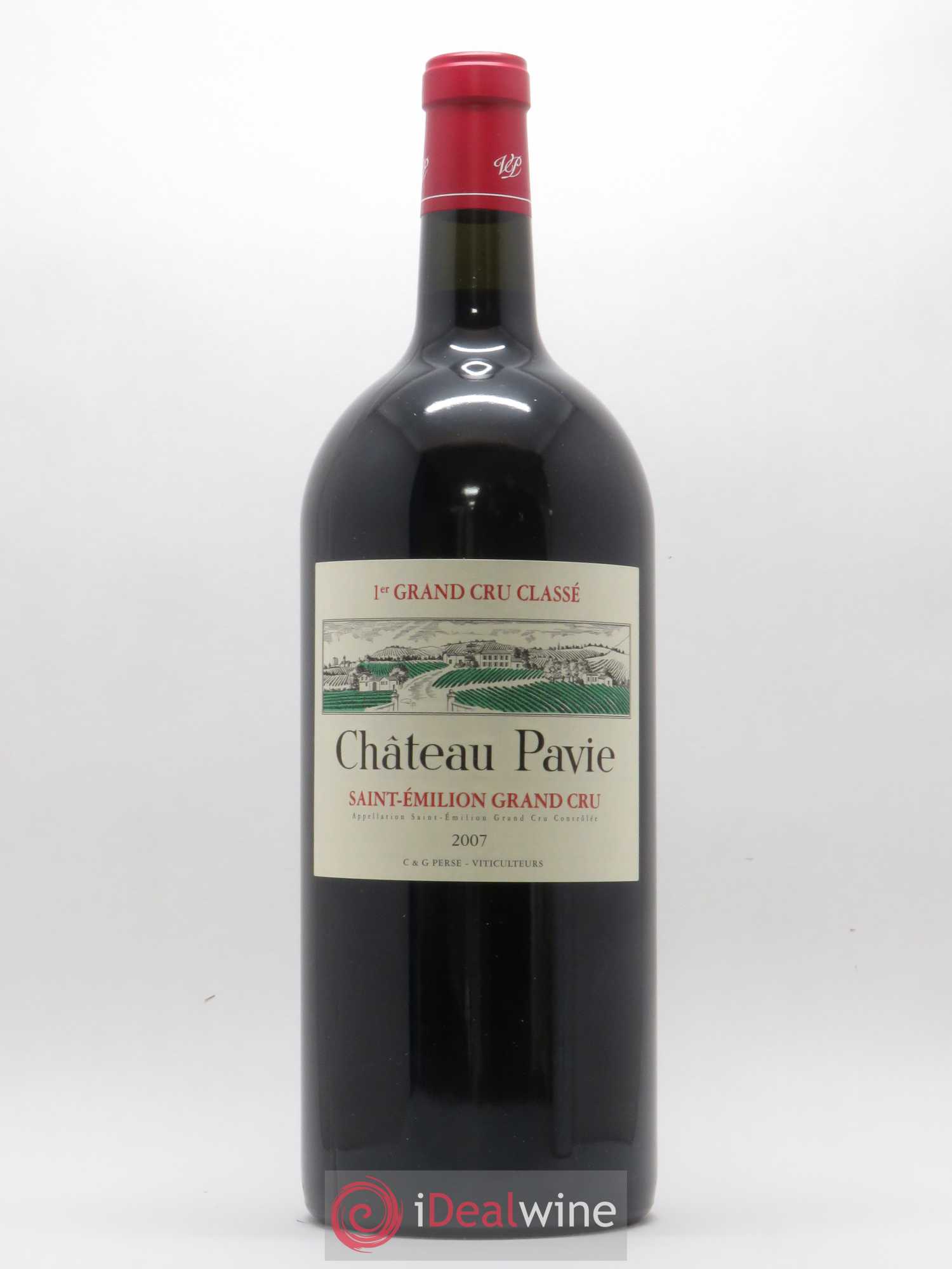 Château Pavie 1er Grand Cru Classé A 2007 - Lot de 1 double magnum - 0
