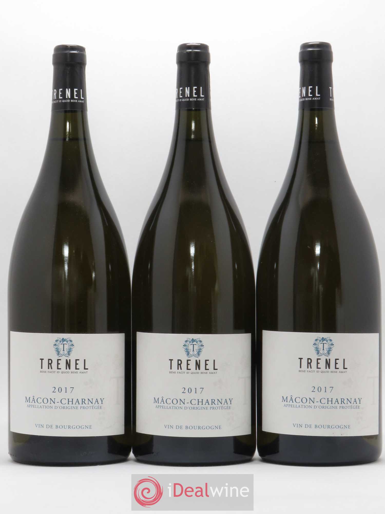 Mâcon Charnay Trenel 2017 - Posten von 3 Magnum - 0