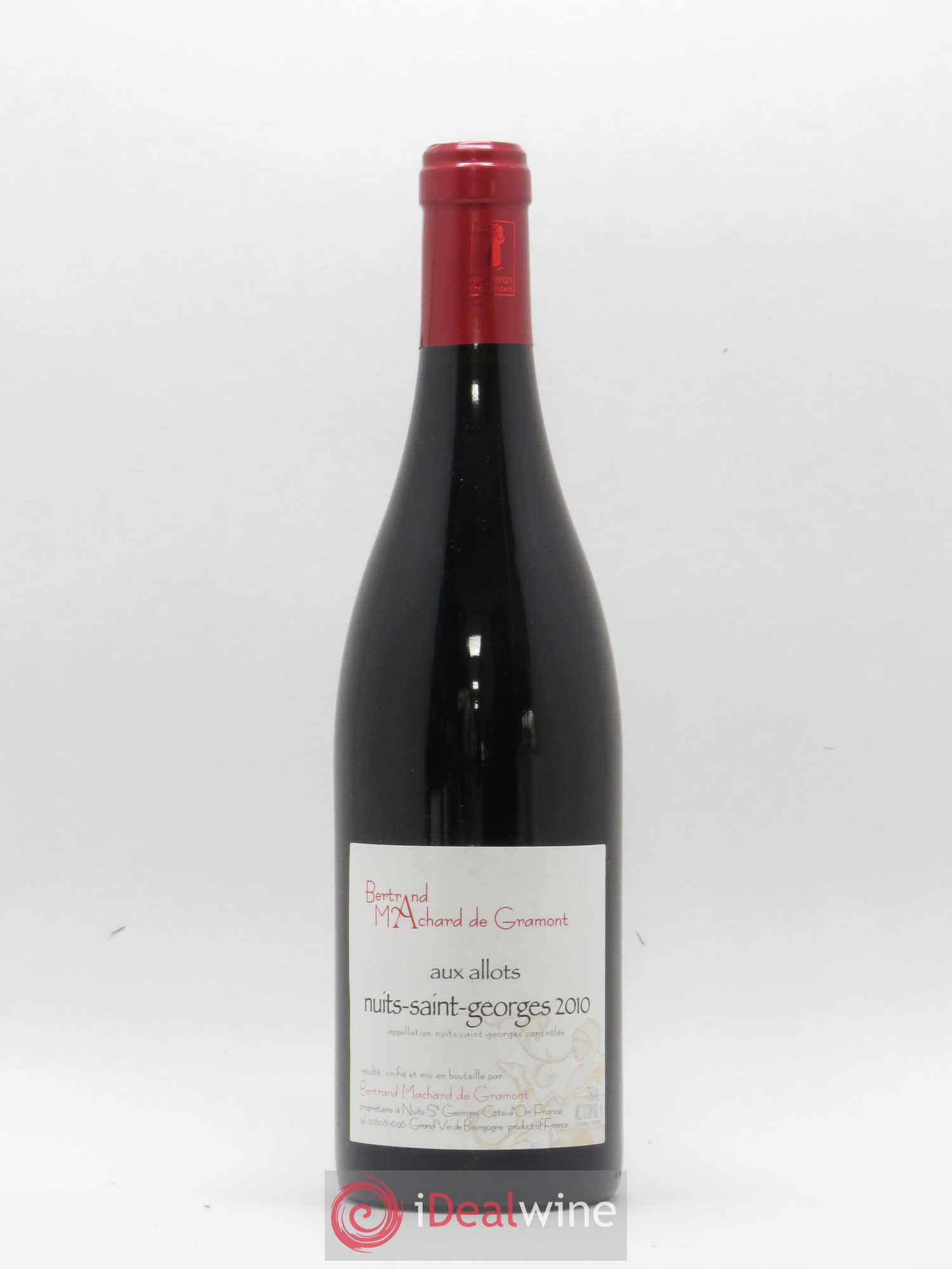 Nuits-Saint-Georges Aux Allots Machard de Gramont 2010 - Posten von 1 Flasche - 0