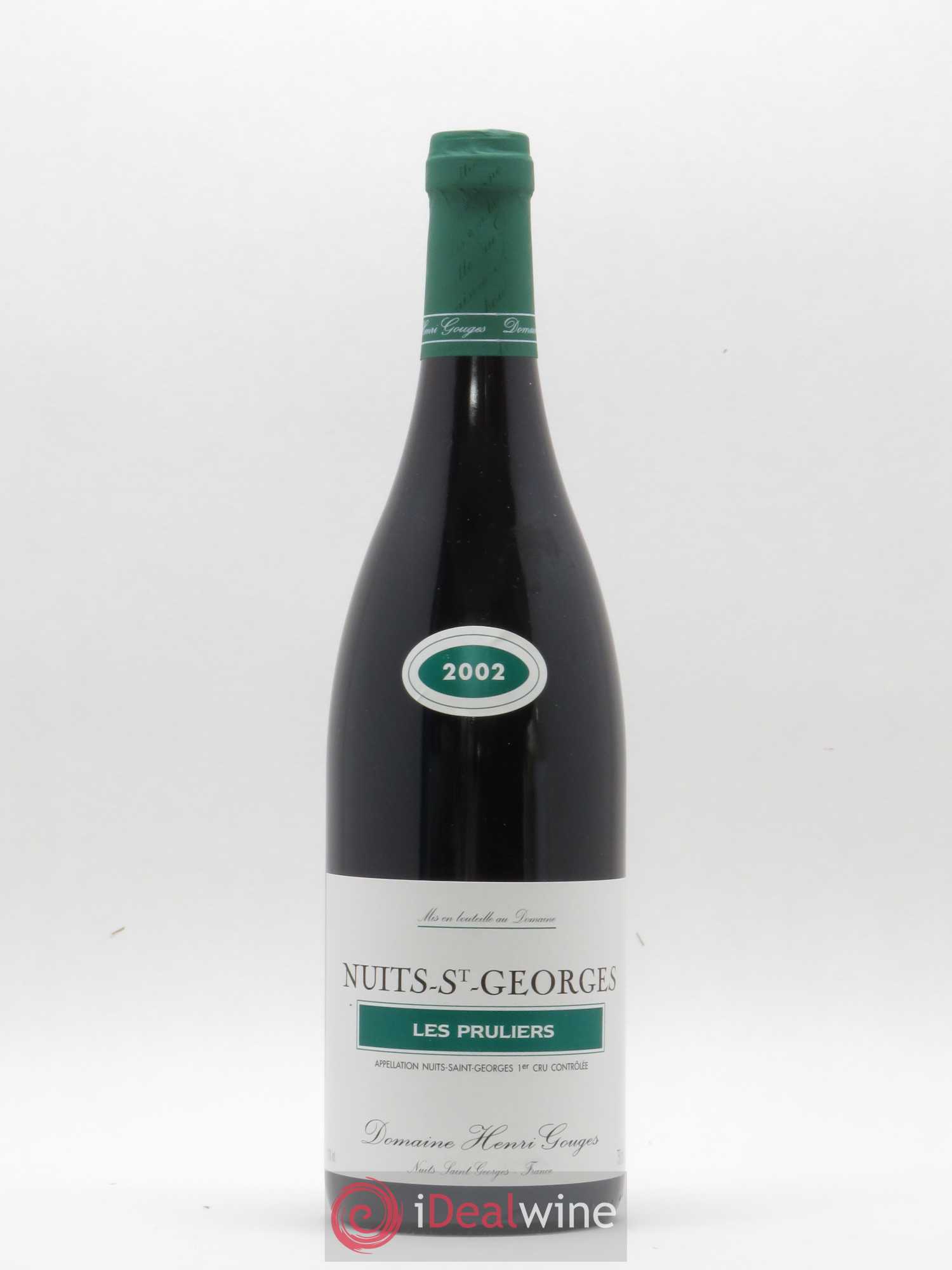 Nuits-Saint-Georges 1er Cru Les Pruliers Henri Gouges 2002 - Lot de 1 bouteille - 0