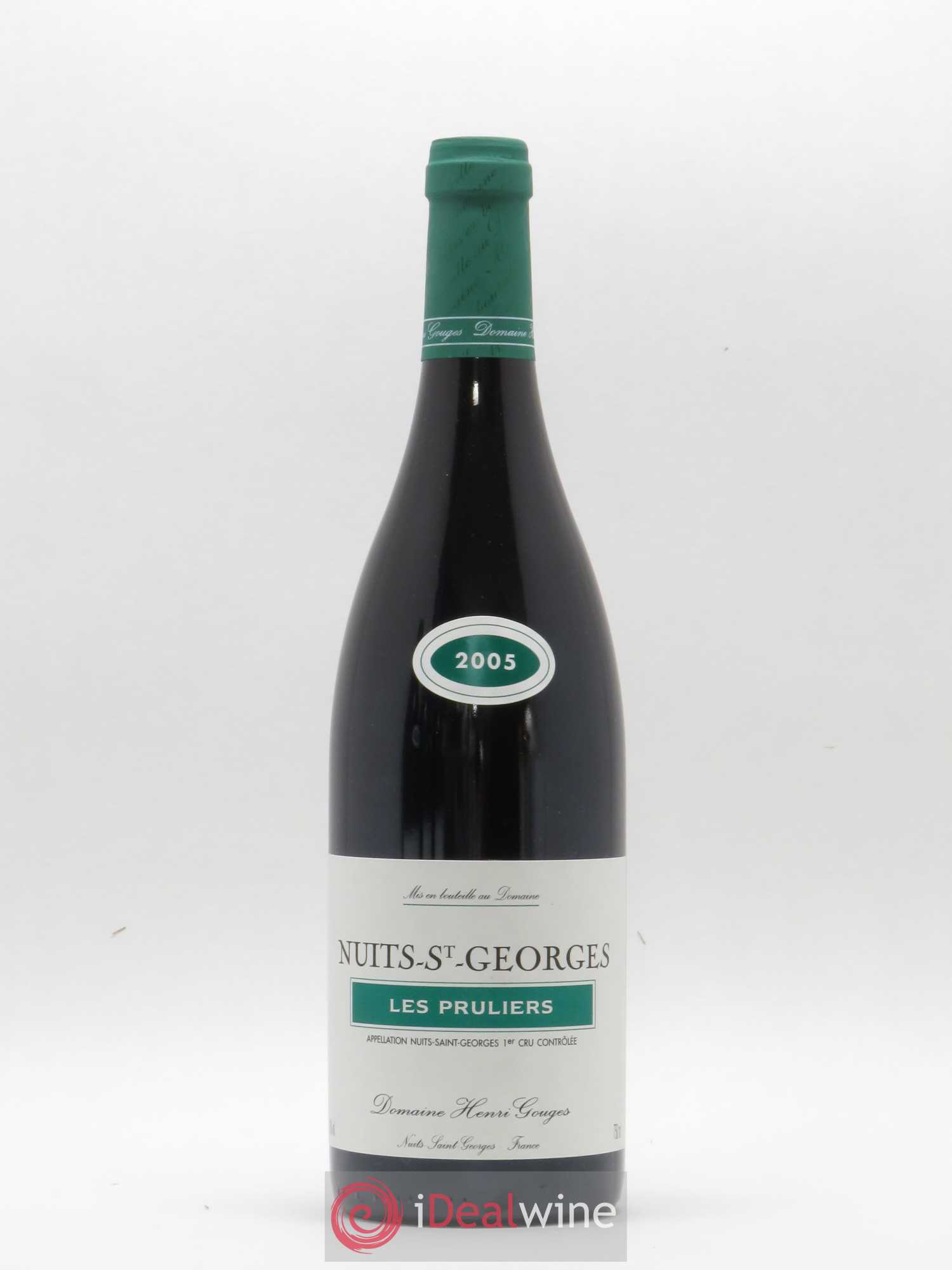 Nuits-Saint-Georges 1er Cru Les Pruliers Henri Gouges 2005 - Lot de 1 bouteille - 0