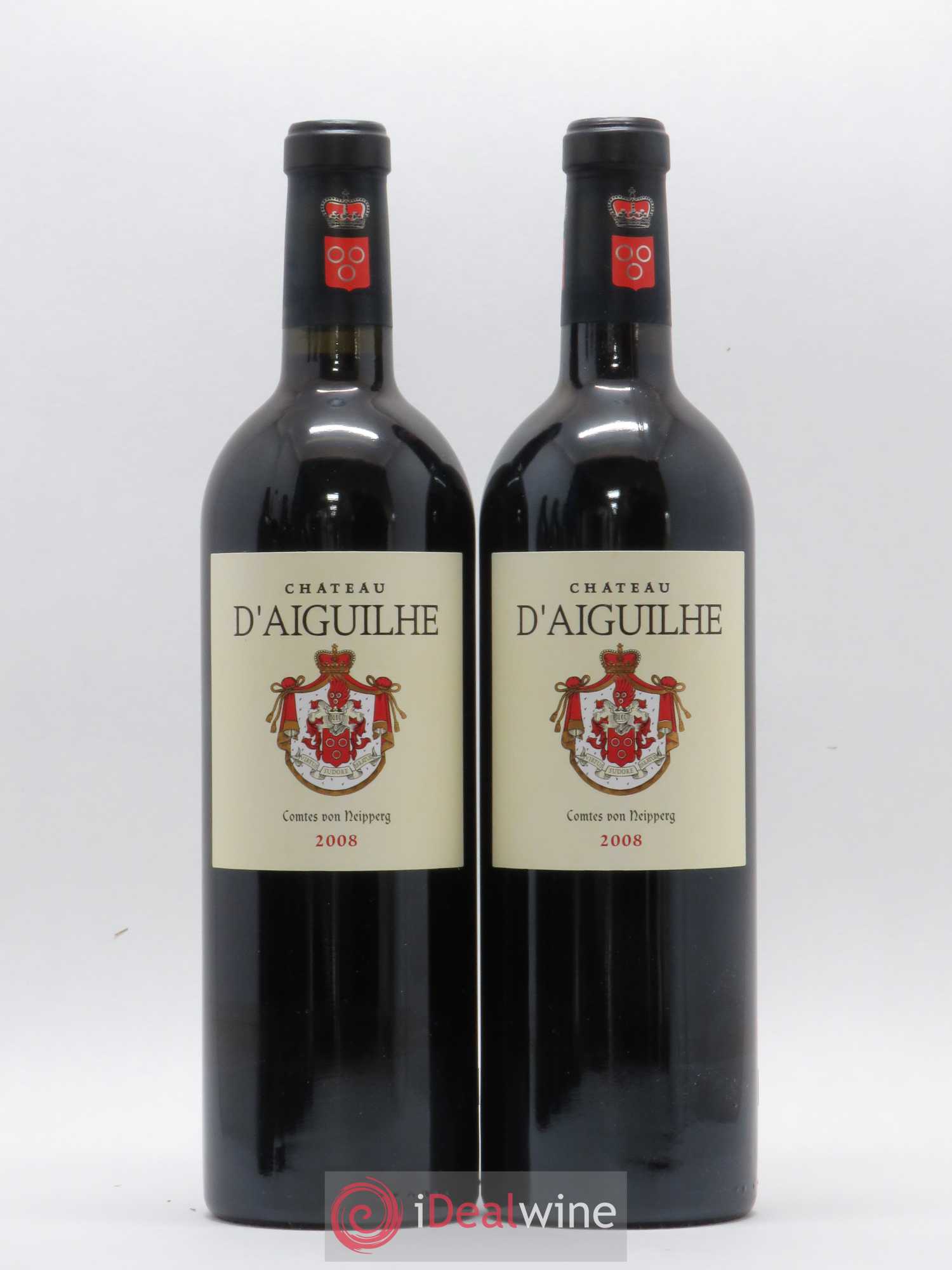Château d' Aiguilhe 2008 - Lot de 2 bouteilles - 0