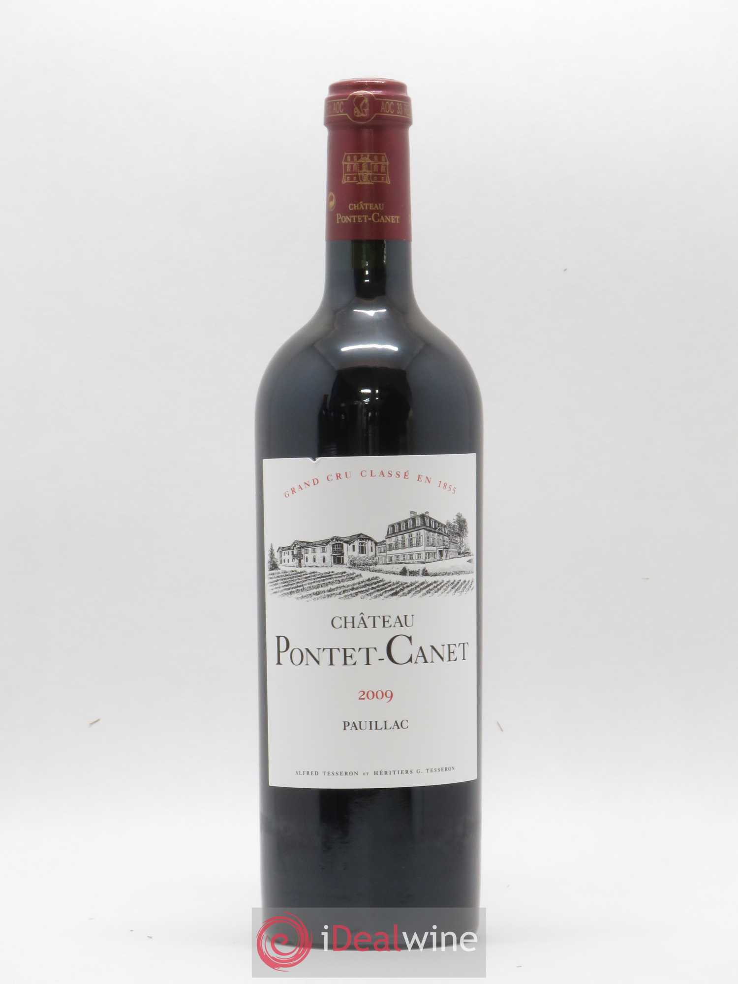 Château Pontet Canet 5ème Grand Cru Classé 2009 - Lot de 1 bouteille - 0