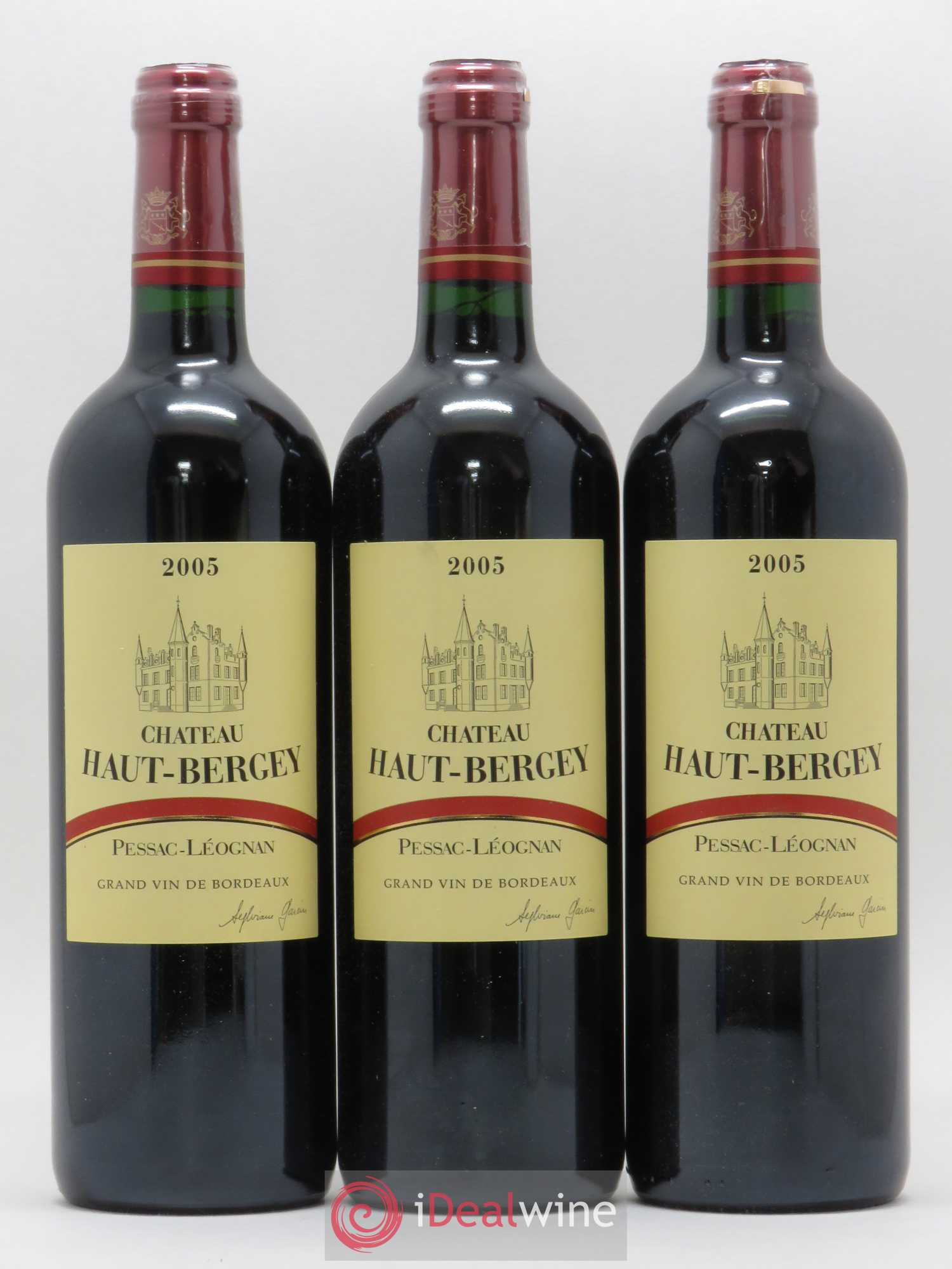Château Haut-Bergey 2005 - Lot de 3 bouteilles - 0
