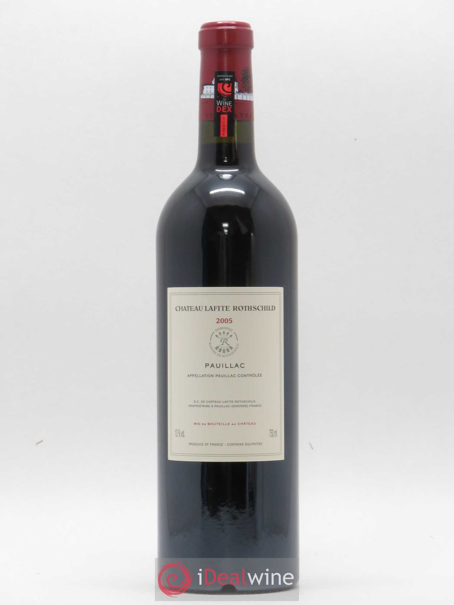 Château Lafite Rothschild 1er Grand Cru Classé 2005 - Lot de 1 bouteille - 1