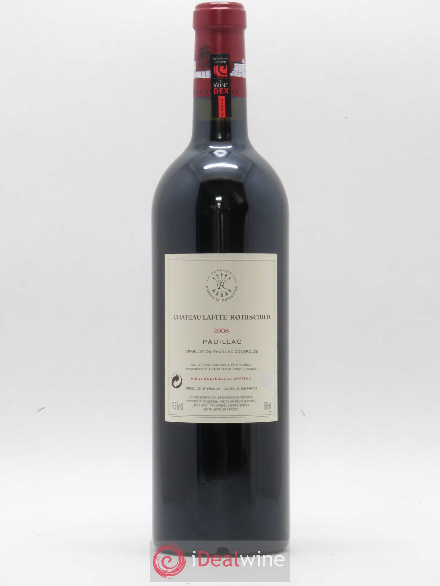 Château Lafite Rothschild 1er Grand Cru Classé 2008 - Lot de 1 bouteille - 1