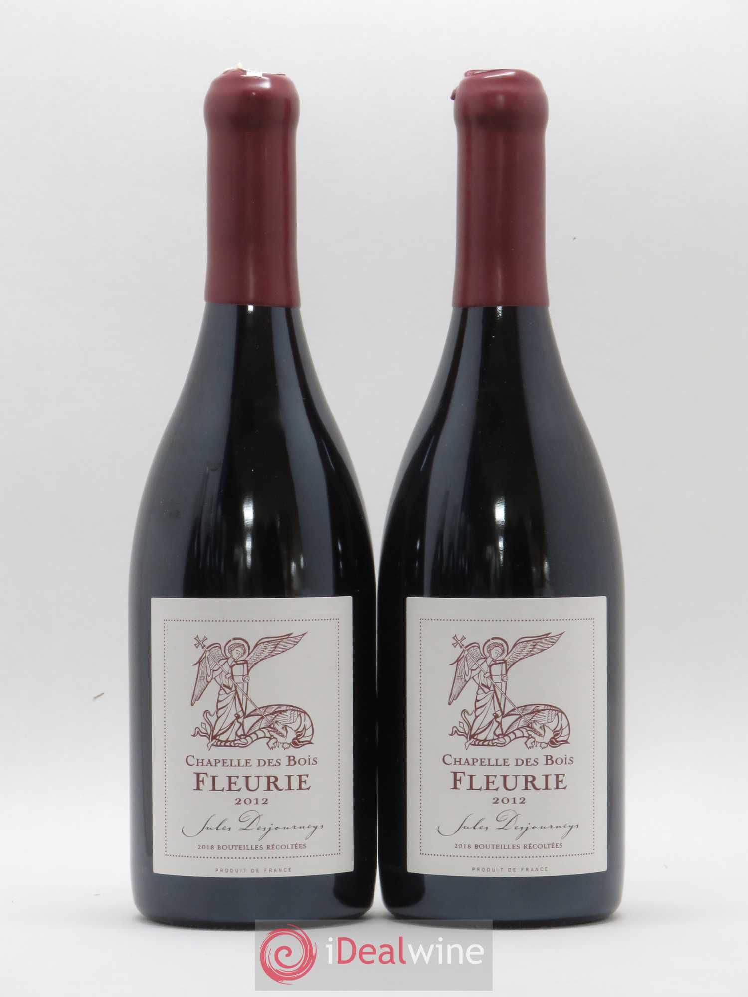 Fleurie Chapelle des Bois Jules Desjourneys 2012 - Lot de 2 bouteilles - 0