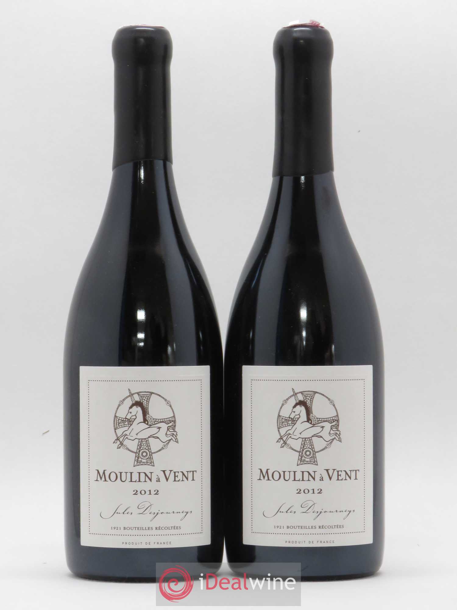 Moulin-à-Vent Jules Desjourneys 2012 - Lot de 2 bouteilles - 0