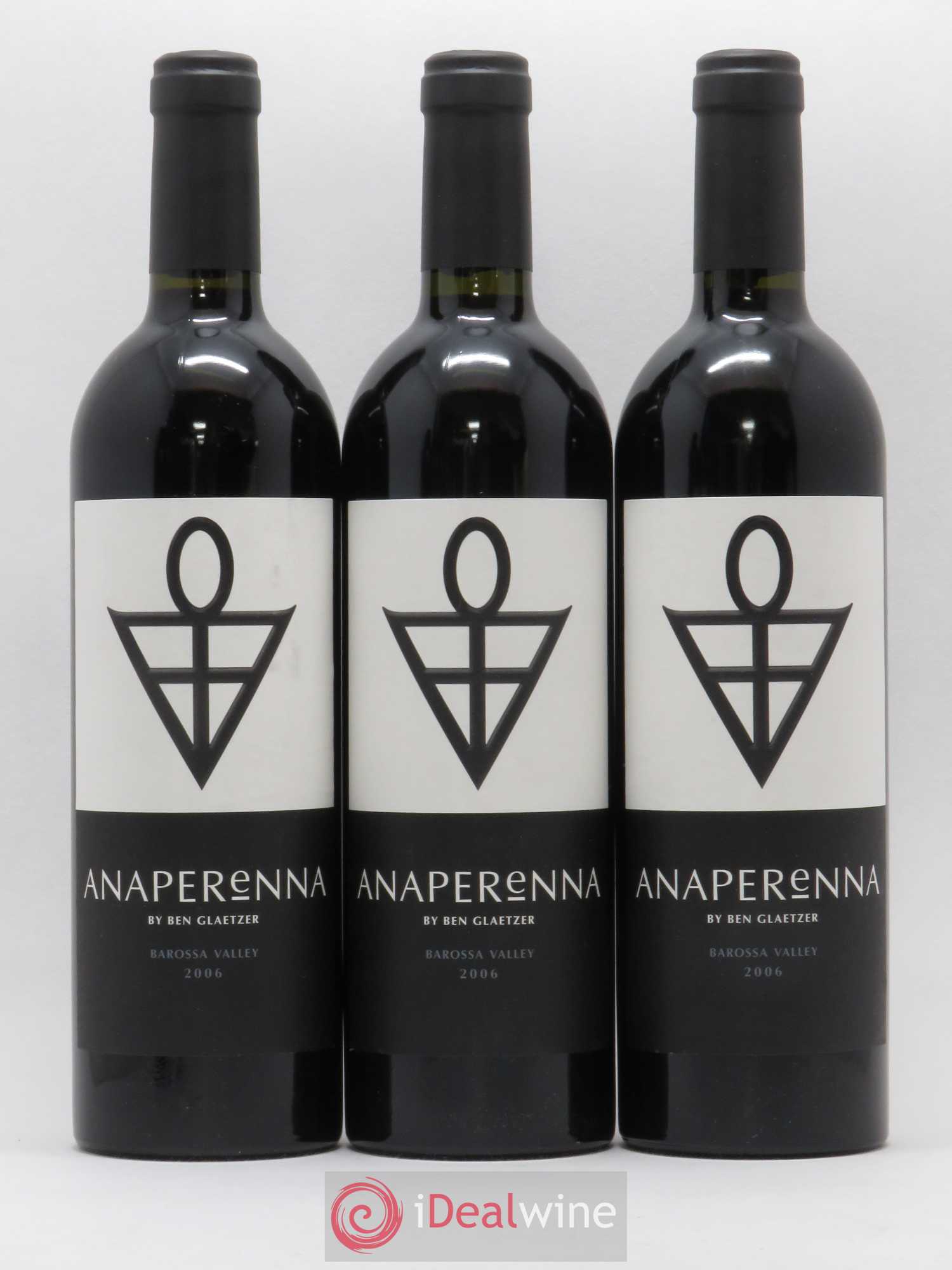 Australie Barossa Valley Anaperenna Ben Glaetzer 2006 - Posten von 3 Flaschen - 0