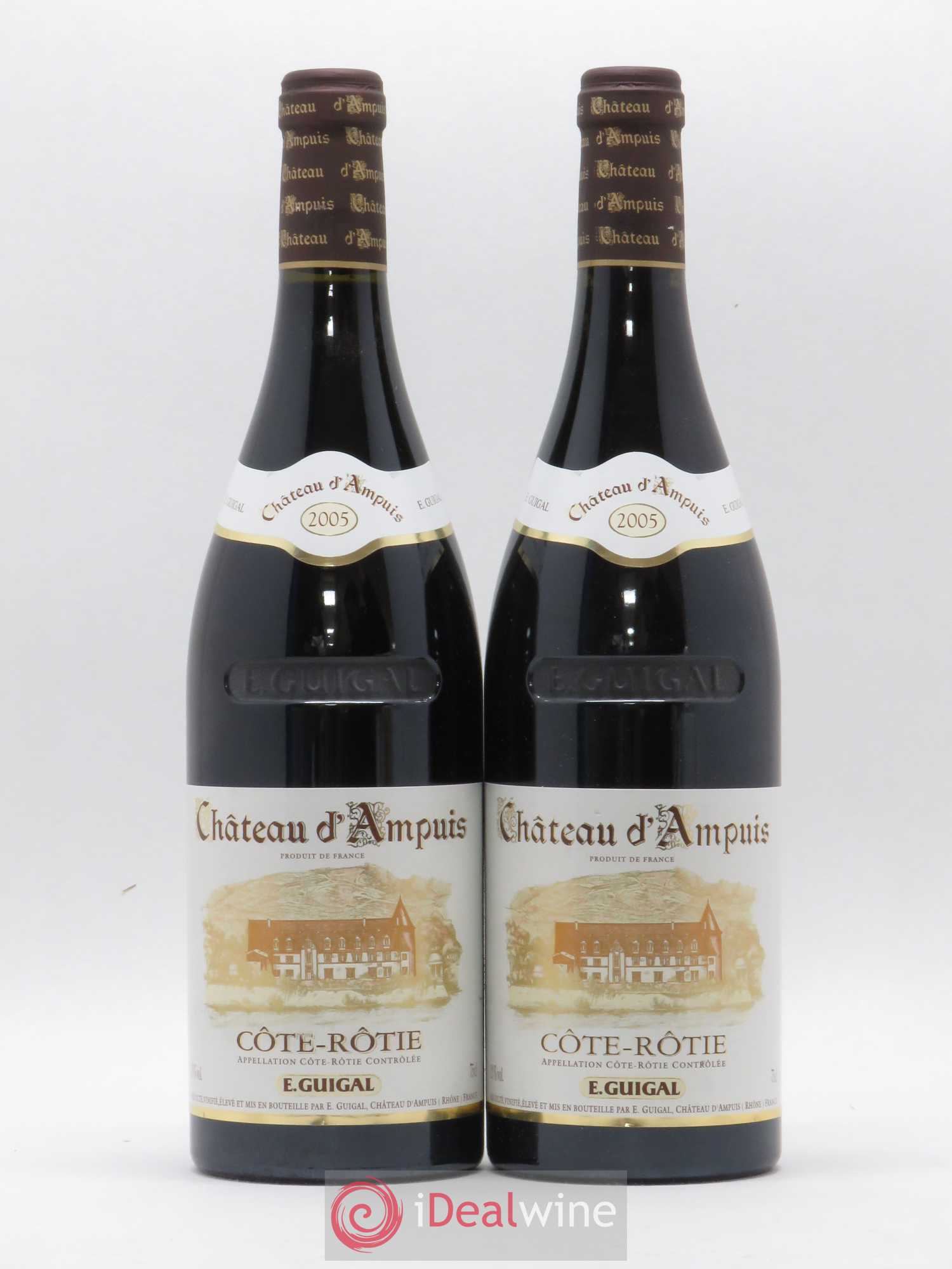 Côte-Rôtie Château d'Ampuis Guigal 2005 - Lot de 2 bouteilles - 0
