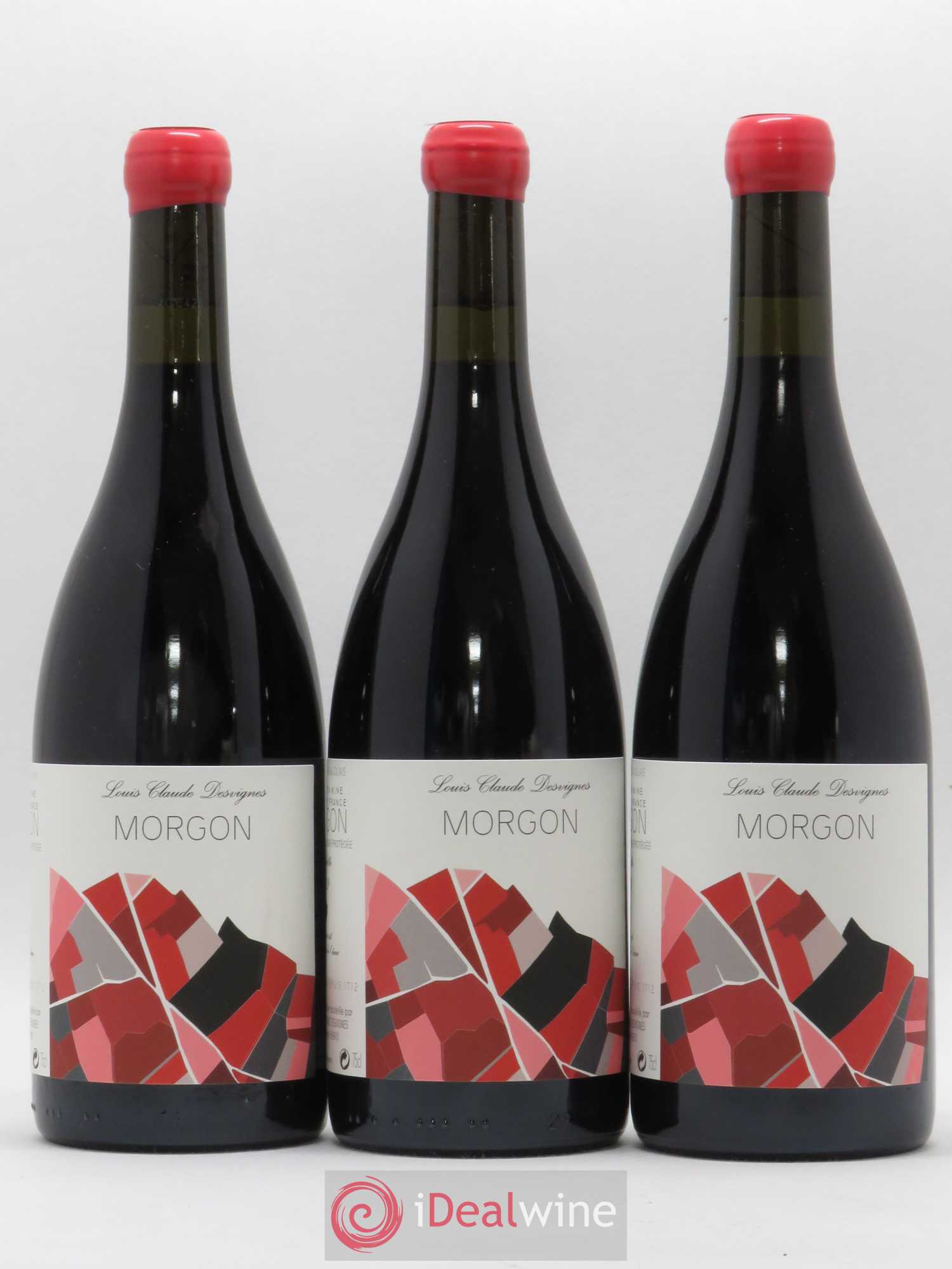 Morgon Corcelette Louis-Claude Desvignes 2019 - Lot de 3 bouteilles - 0
