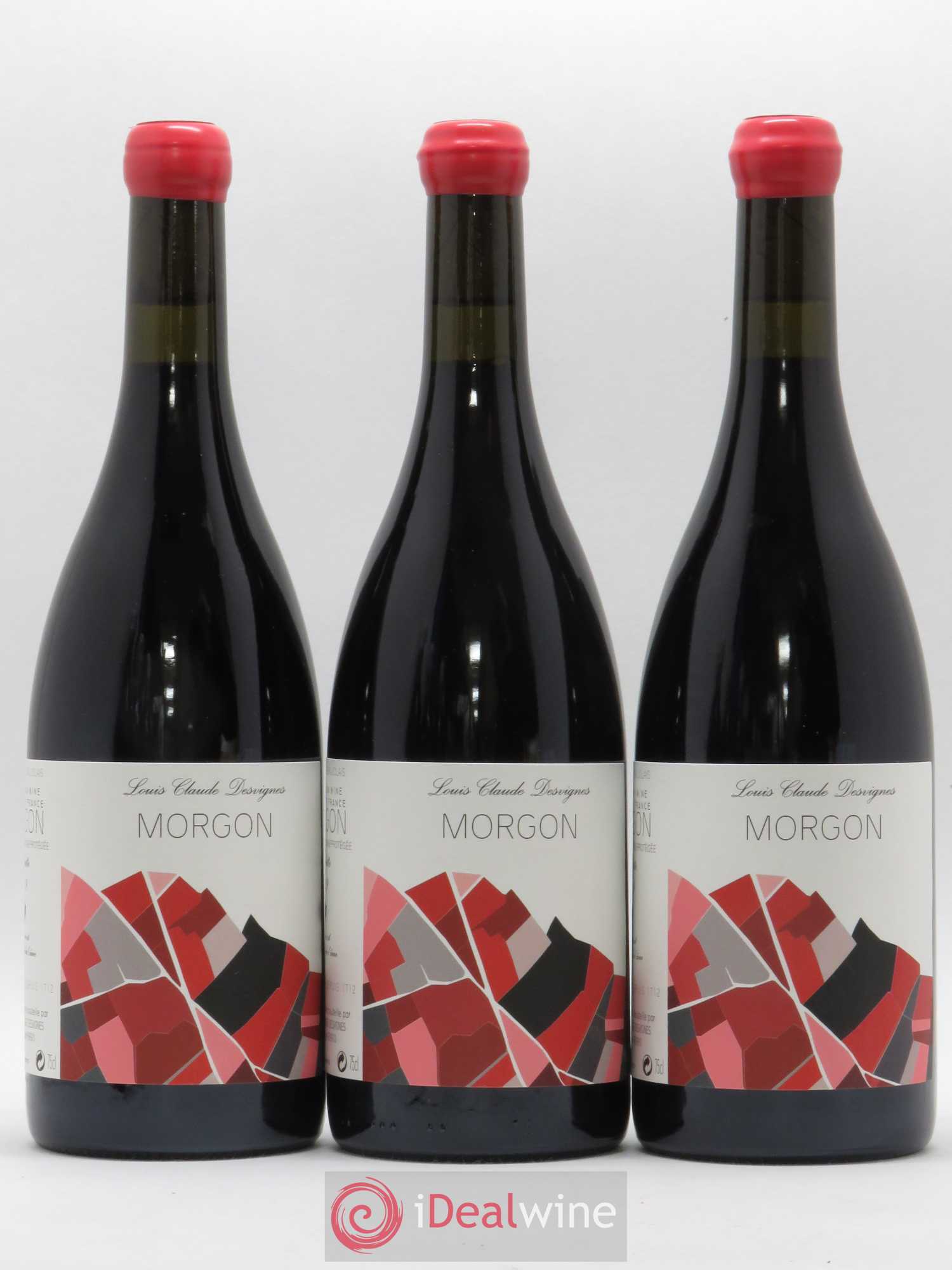 Morgon Corcelette Louis-Claude Desvignes 2019 - Lot de 3 bouteilles - 0