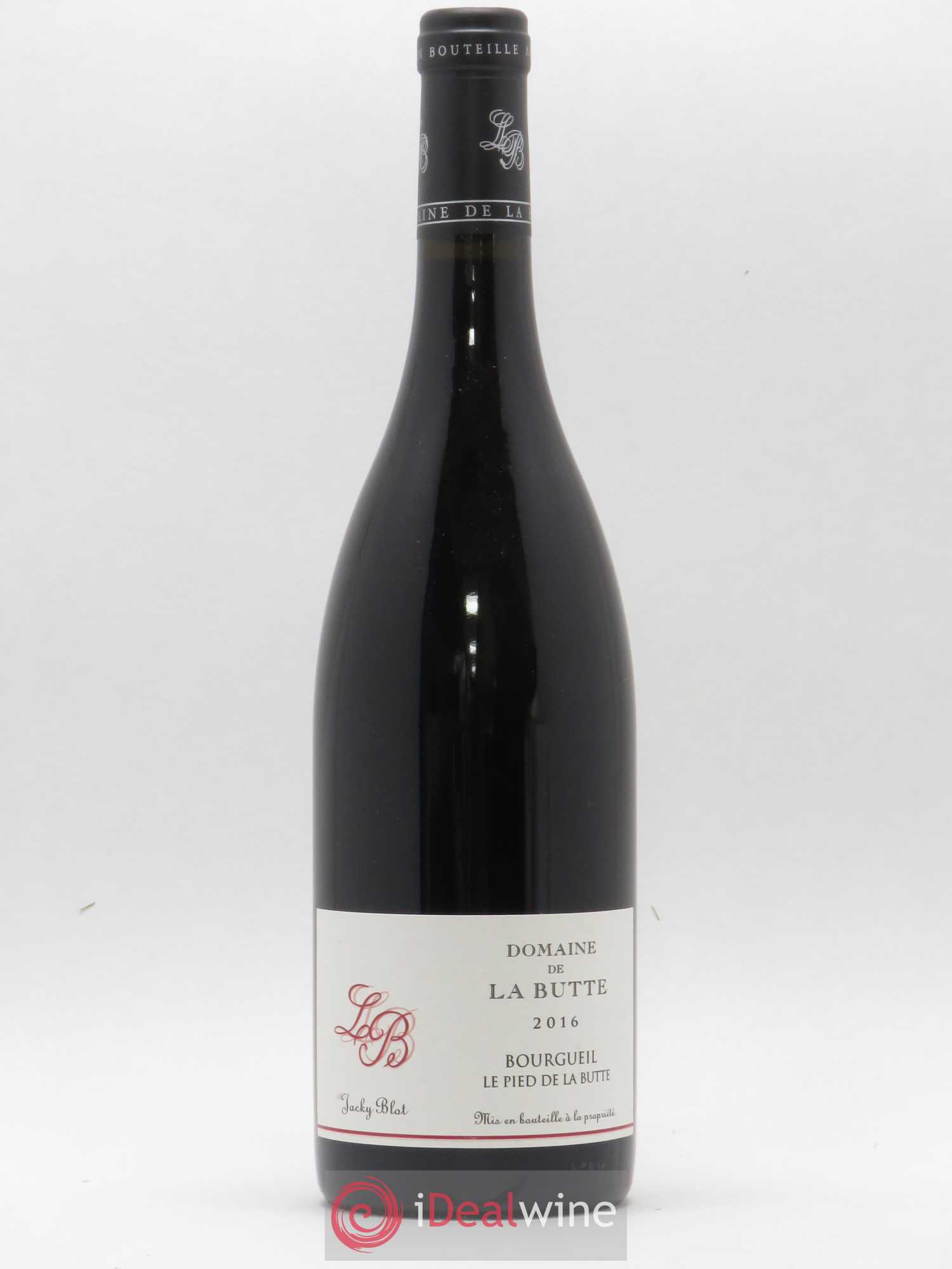 Bourgueil Le Pied de la Butte Domaine de La Butte - Jacky Blot 2016 - Lot de 1 bouteille - 0