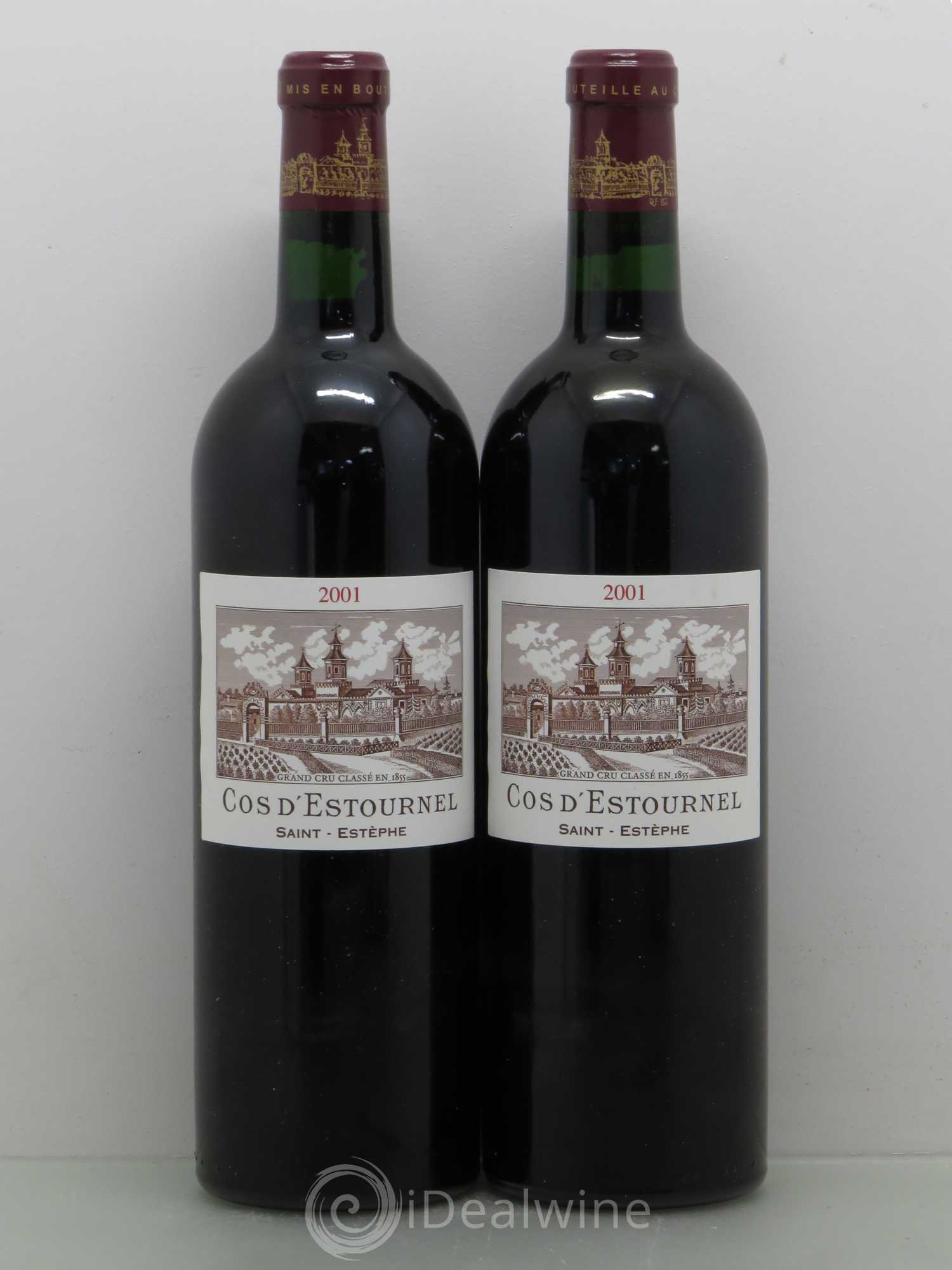 Cos d'Estournel 2ème Grand Cru Classé 2001 - Lot de 2 bouteilles - 0
