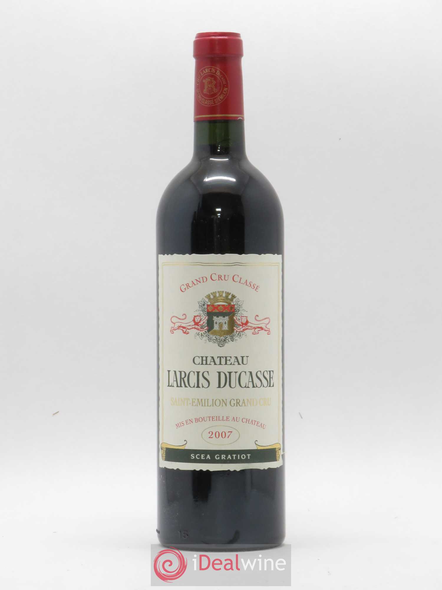 Château Larcis Ducasse 1er Grand Cru Classé B 2007 - Lot de 1 bouteille - 0