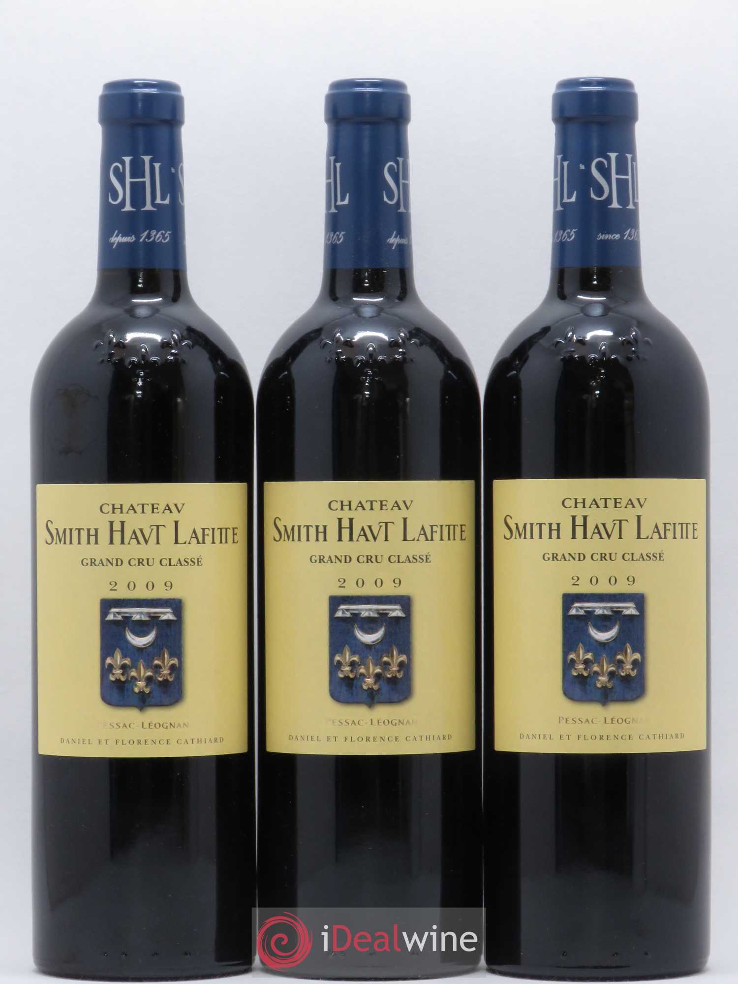 Château Smith Haut Lafitte Cru Classé de Graves 2009 - Lot de 3 bouteilles - 0