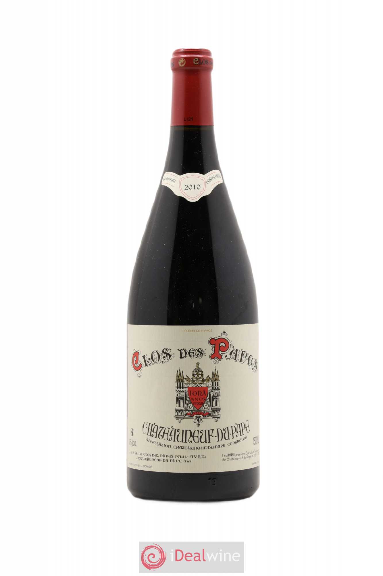 Châteauneuf-du-Pape Clos des Papes - Paul Avril 2010 - Lot de 1 magnum - 0