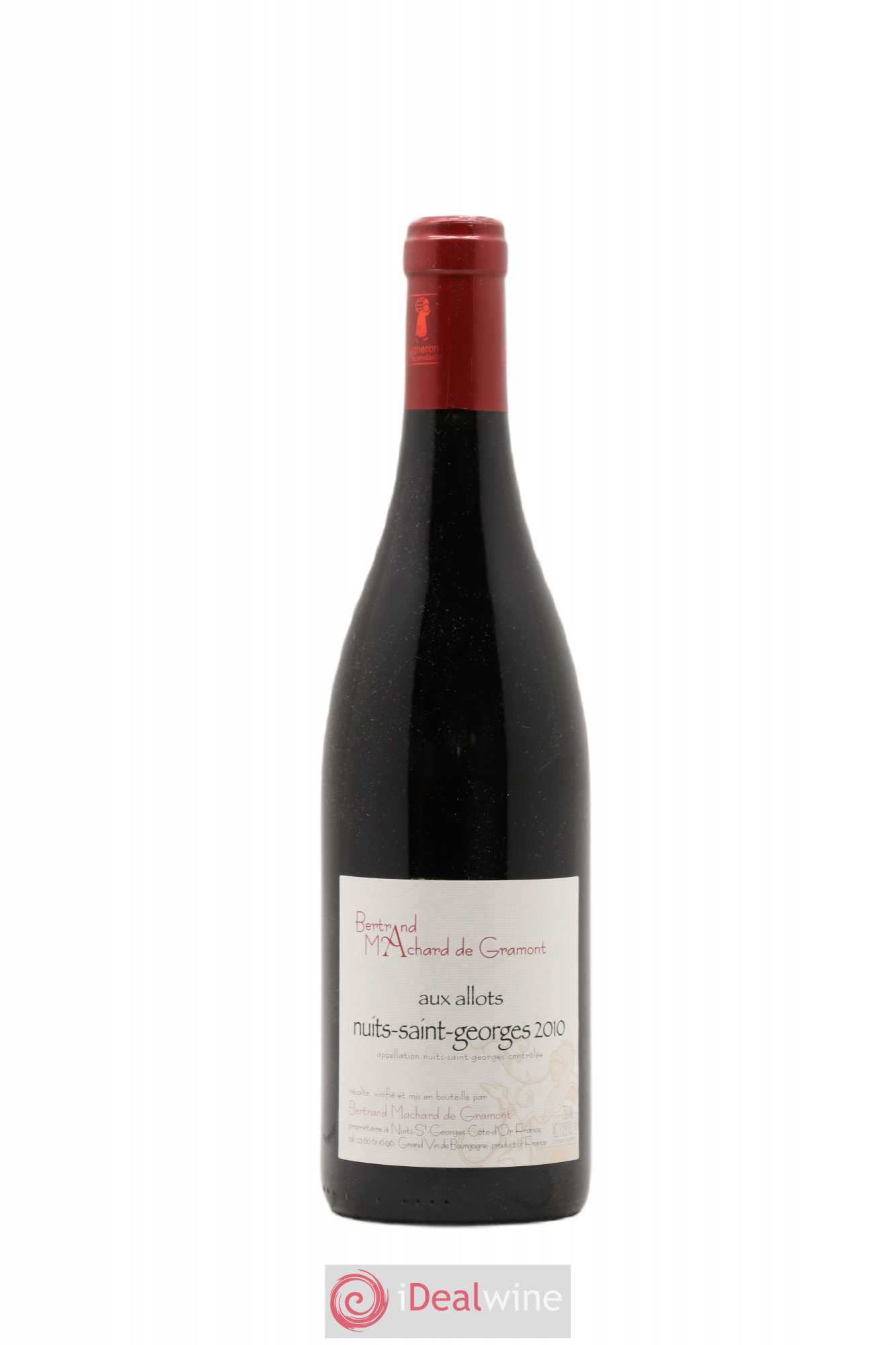 Nuits-Saint-Georges Aux Allots Machard de Gramont 2010 - Posten von 1 Flasche - 0