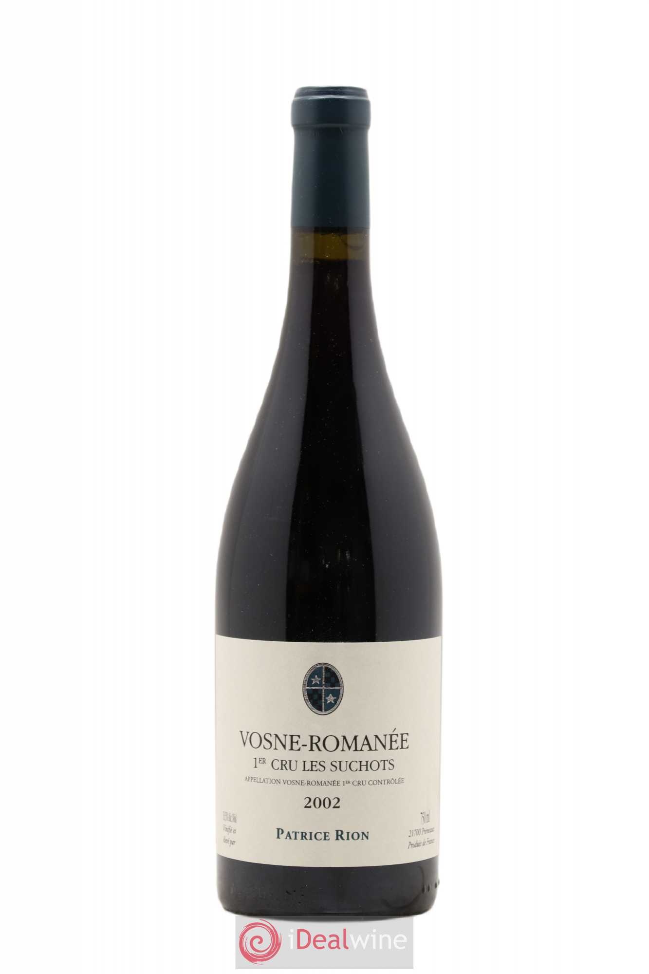 Vosne-Romanée 1er Cru Les Suchots Patrice Rion 2002 - Lot de 1 bouteille - 0