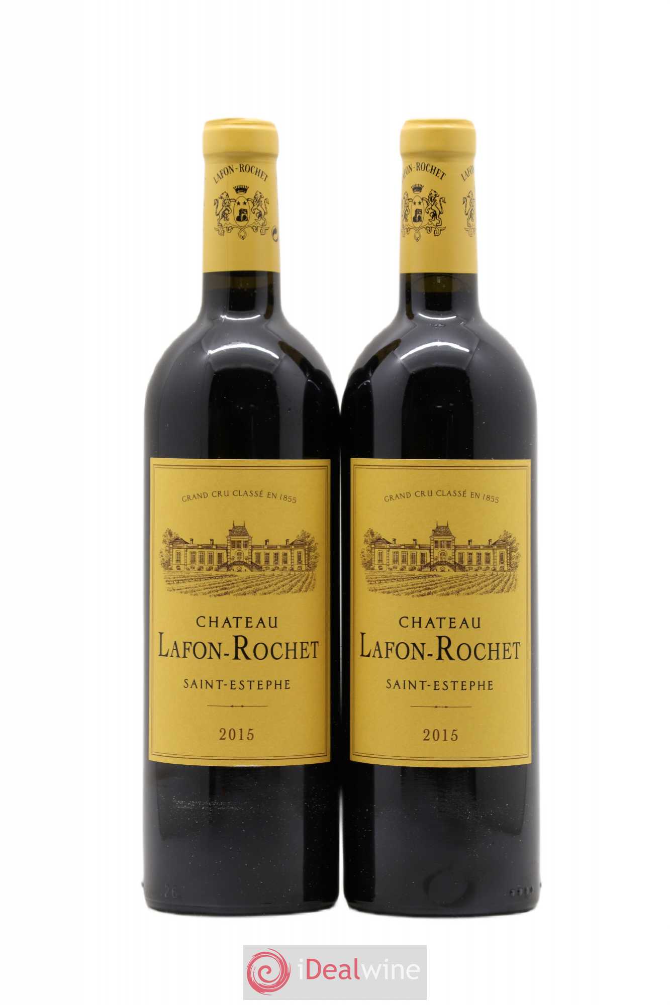 Château Lafon Rochet 4ème Grand Cru Classé 2015 - Lot de 2 bouteilles - 0