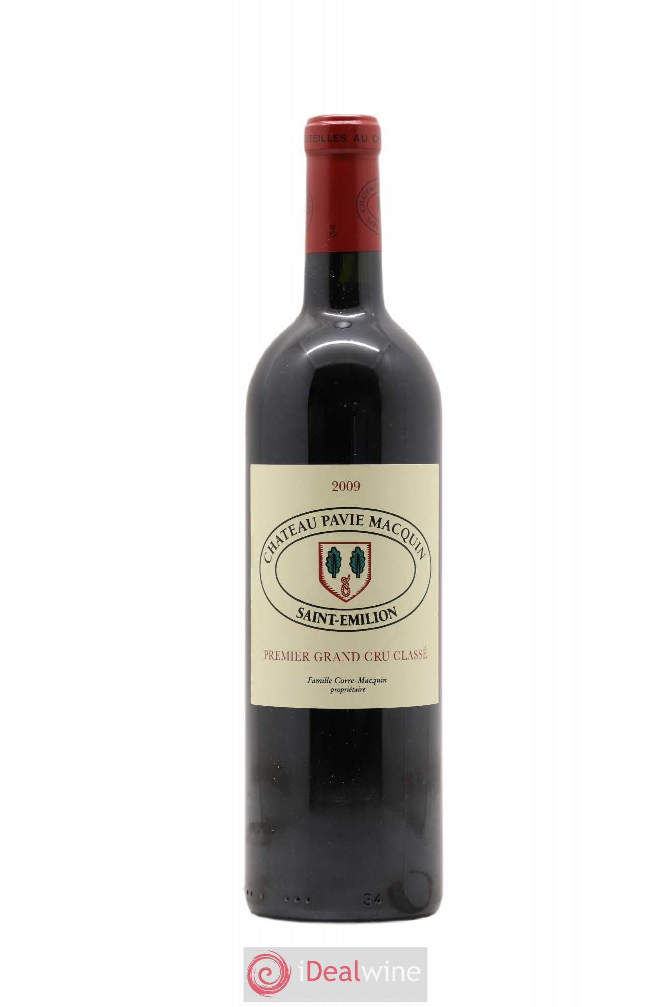 Château Pavie Macquin 1er Grand Cru Classé B 2009 - Lot de 1 bouteille - 0