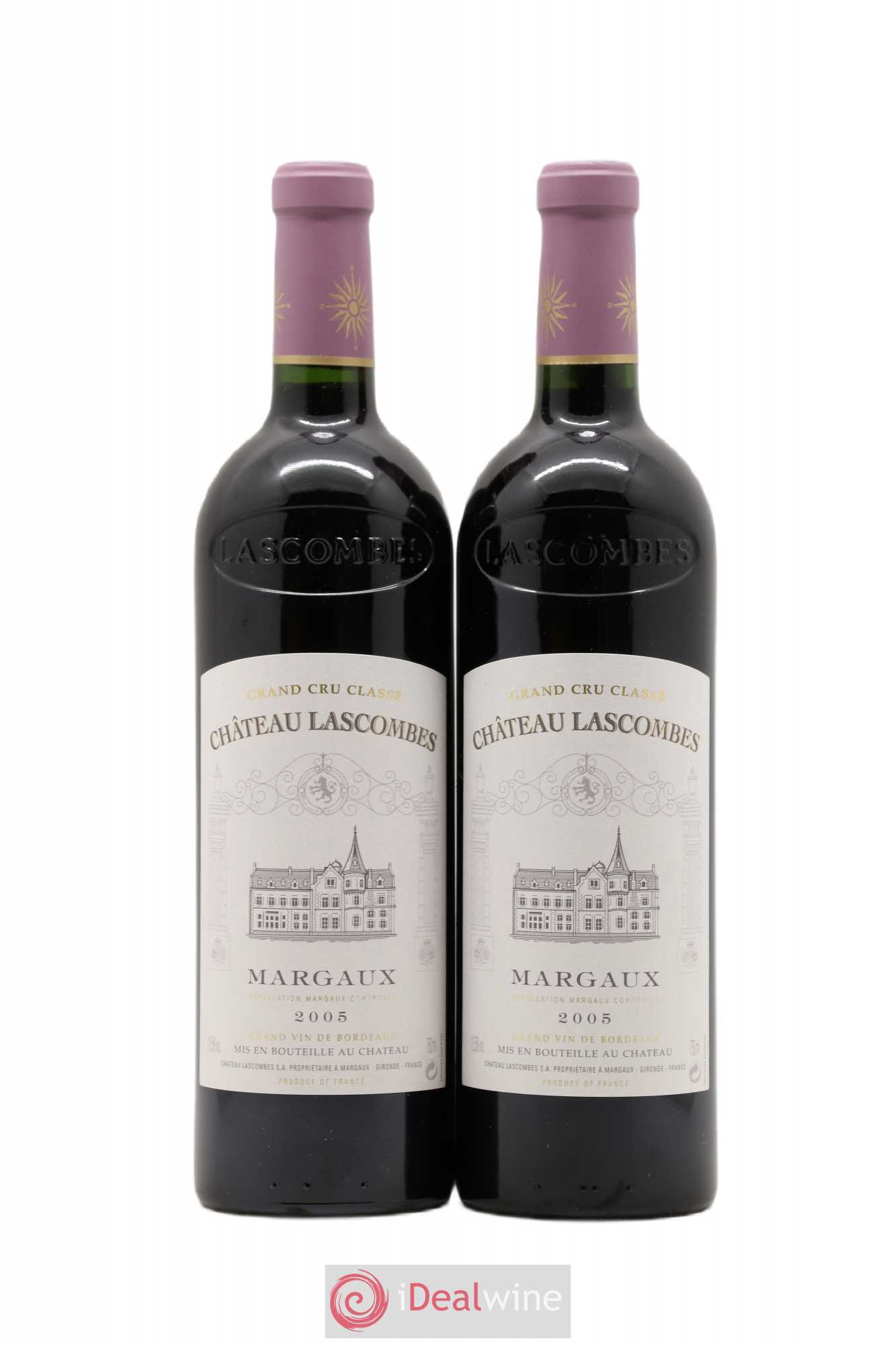 Château Lascombes 2ème Grand Cru Classé 2005 - Lot de 2 bouteilles - 0
