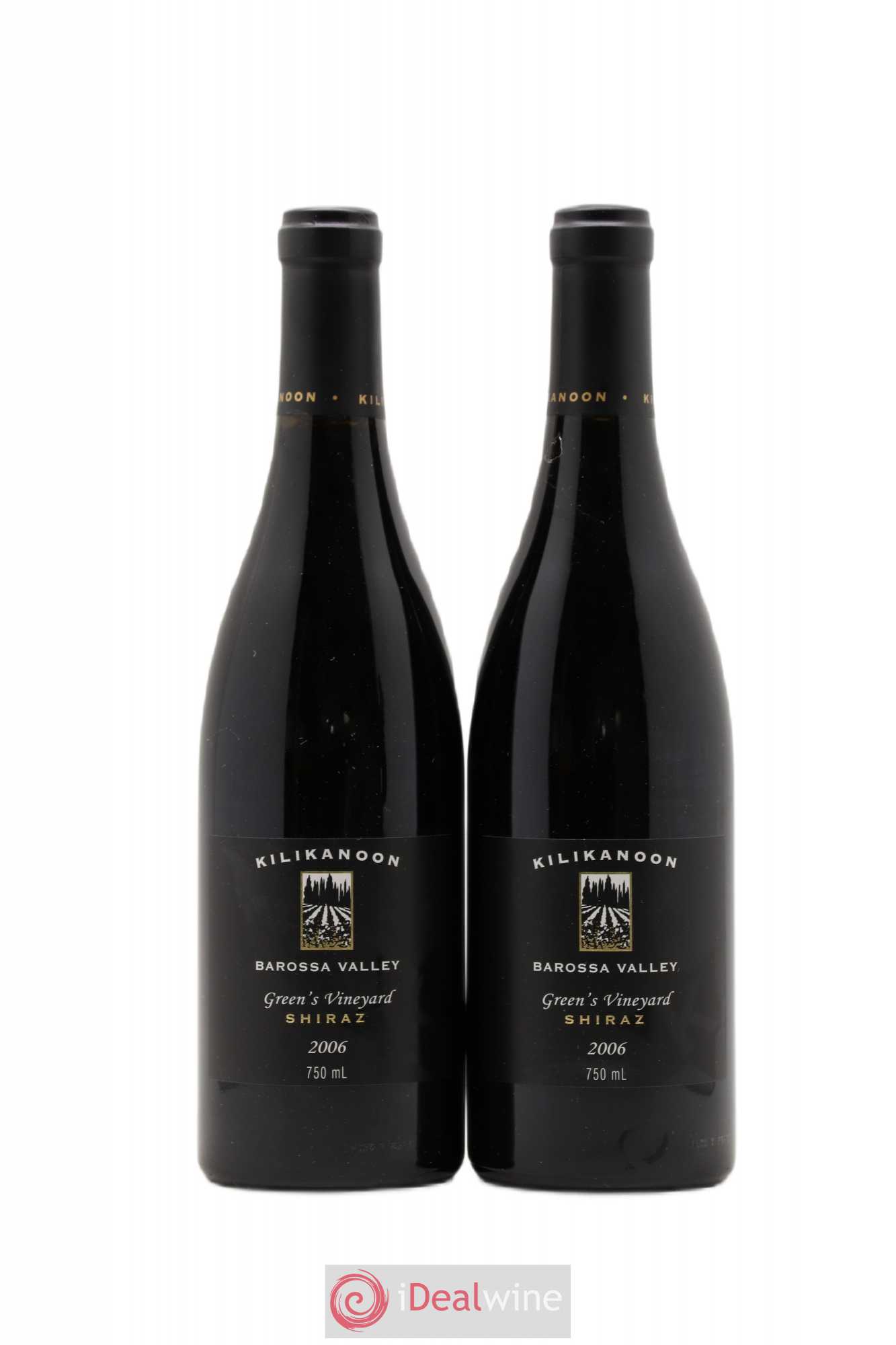 Australie Barossa Valley Kilikanoon Greens Reserve Shiraz 2006 - Posten von 2 Flaschen - 0