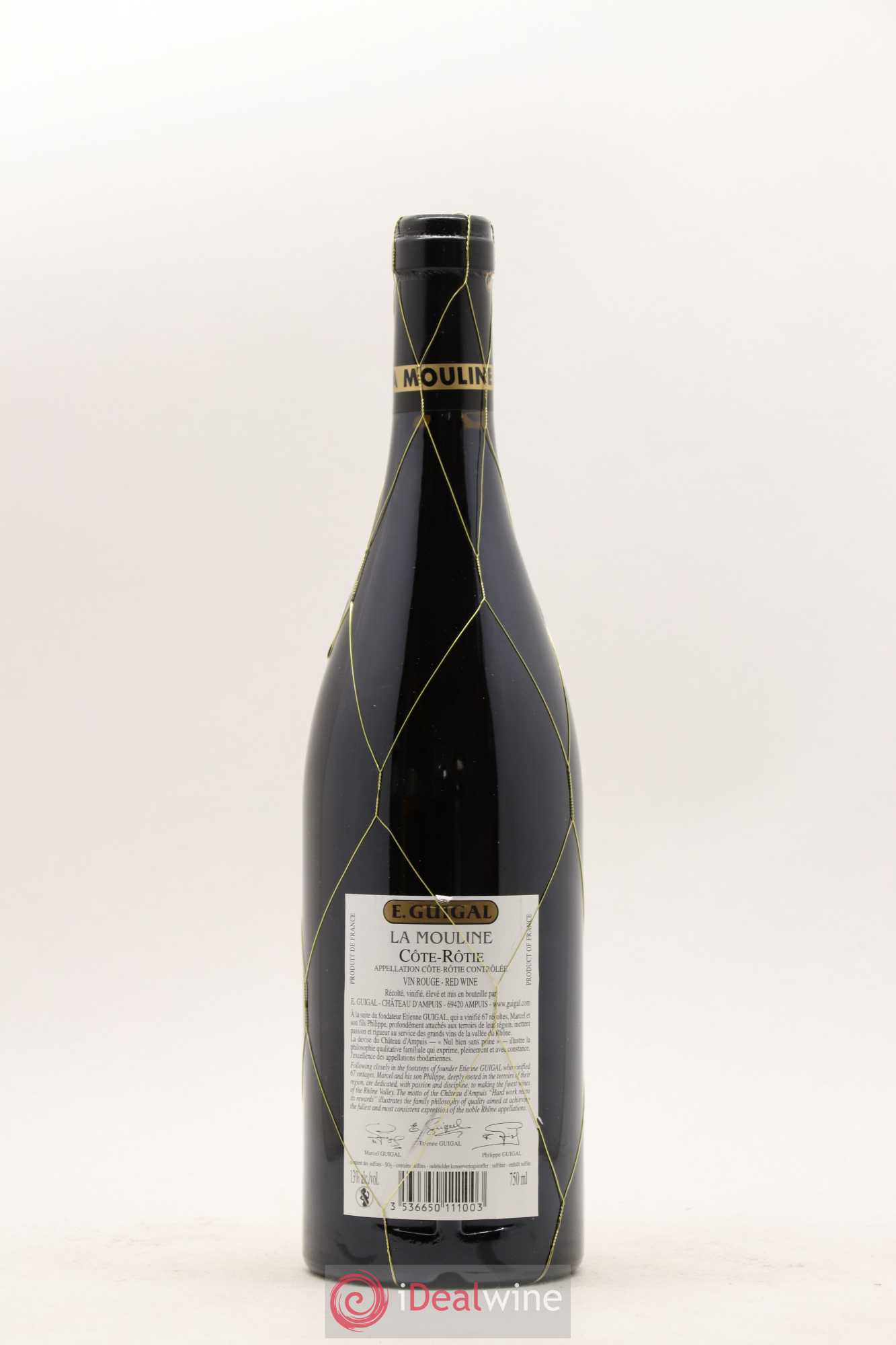 Côte-Rôtie La Mouline Guigal 2005 - Lot de 1 bouteille - 1