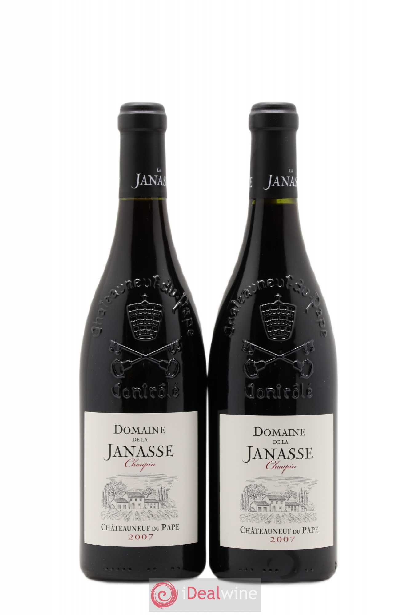 Châteauneuf-du-Pape Cuvée Chaupin La Janasse (Domaine de) 2007 - Lot de 2 bouteilles - 0