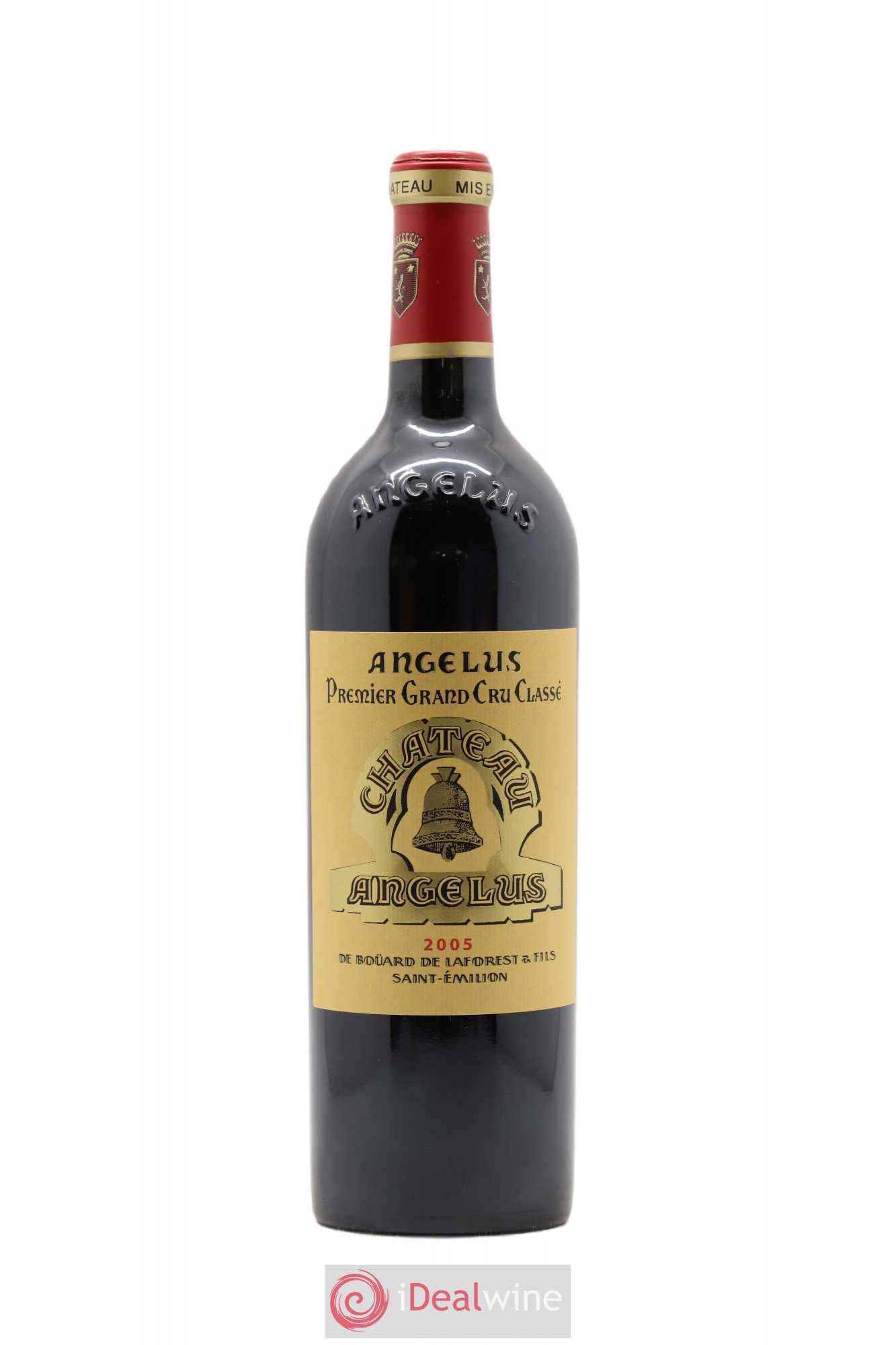 Château Angélus 1er Grand Cru Classé A 2005 - Lot de 1 bouteille - 0