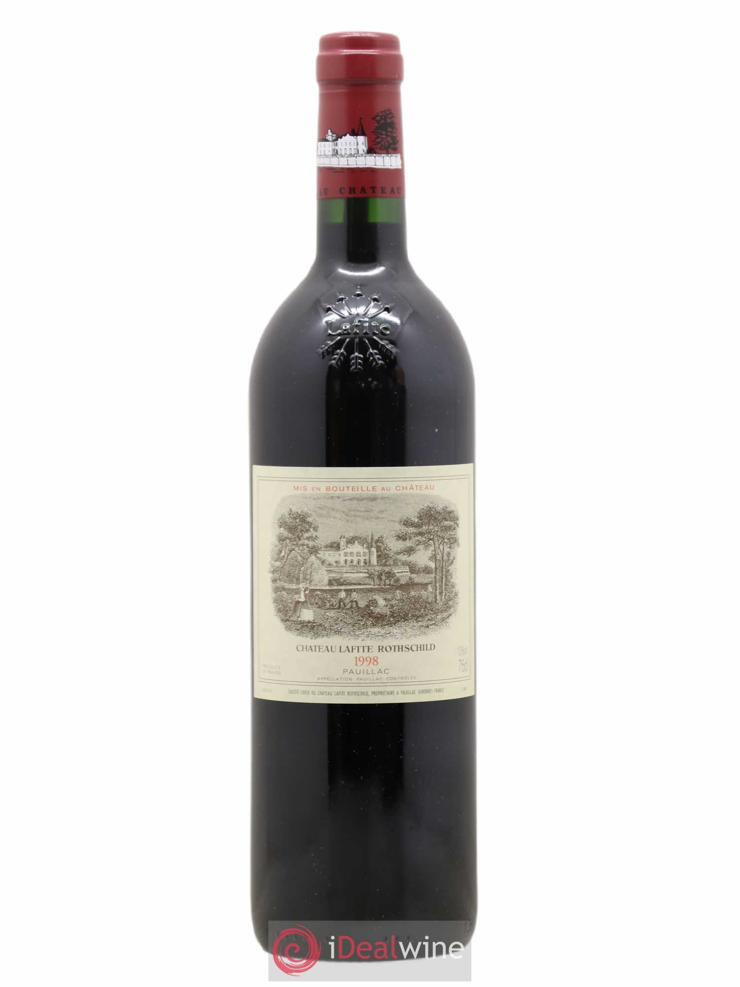 Château Lafite Rothschild 1er Grand Cru Classé 1998 - Lot de 1 bouteille - 0