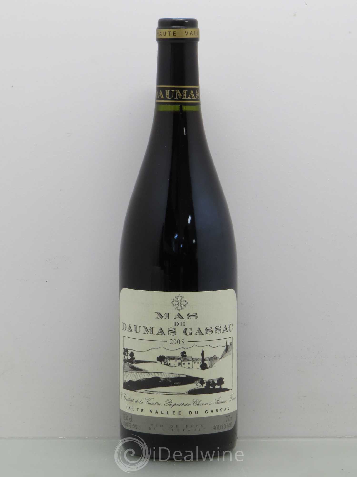 Pays d'Hérault Mas de Daumas Gassac 2005 - Posten von 1 Flasche - 0