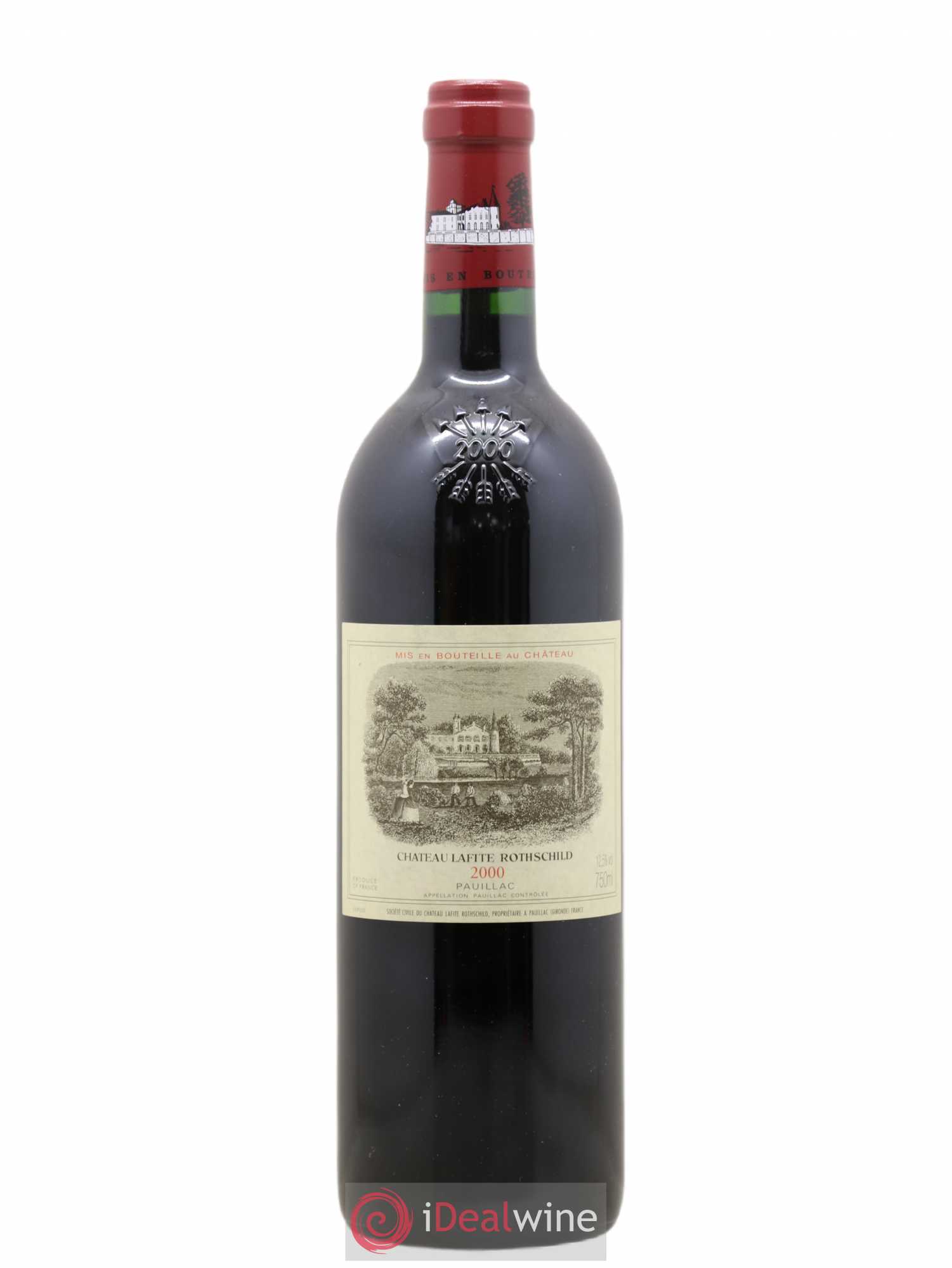 Château Lafite Rothschild 1er Grand Cru Classé 2000 - Lot de 1 bouteille - 0