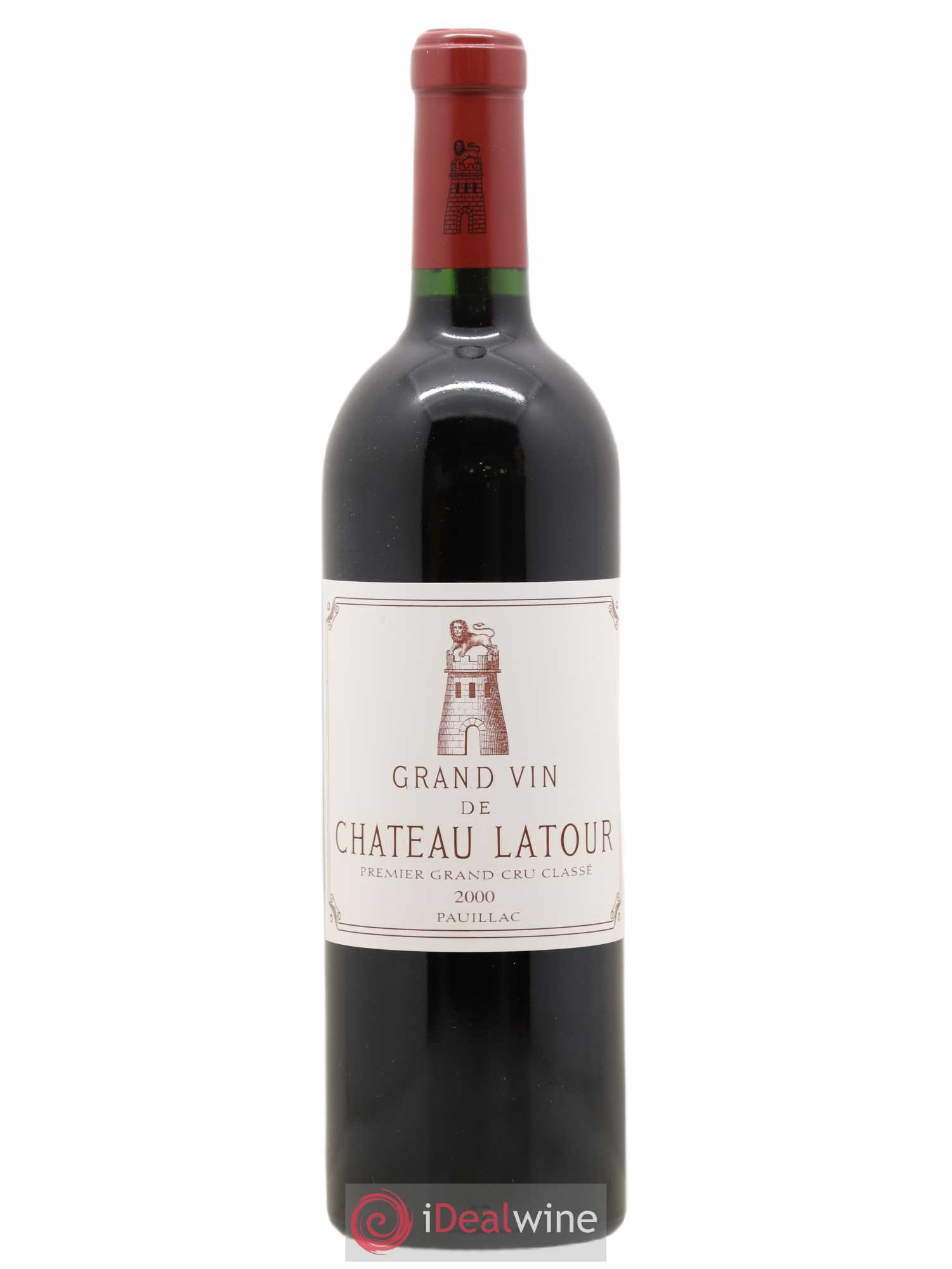 Château Latour 1er Grand Cru Classé 2000 - Lot de 1 bouteille - 0