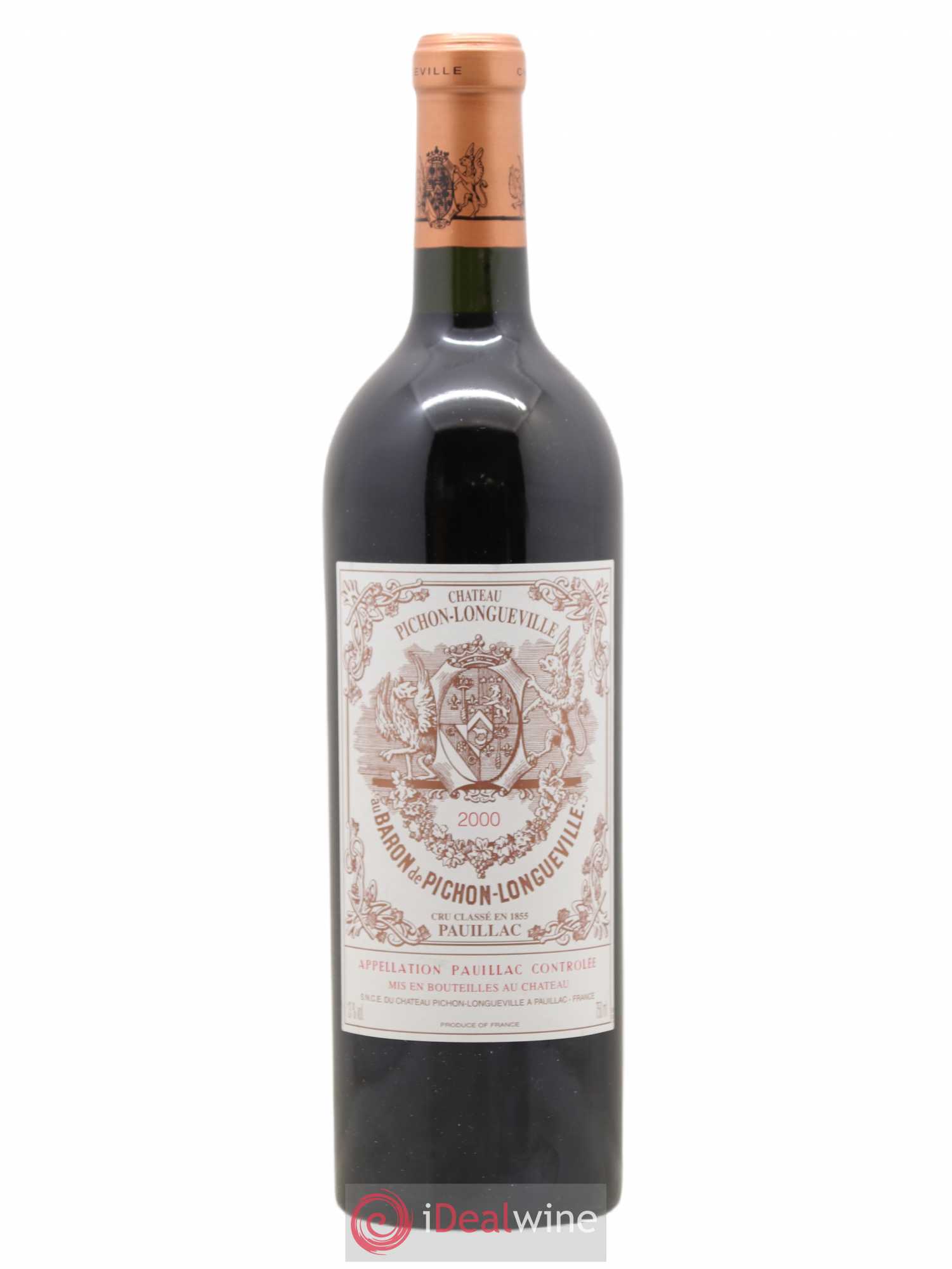 Pichon Longueville Baron 2ème Grand Cru Classé 2000 - Lot de 1 bouteille - 0