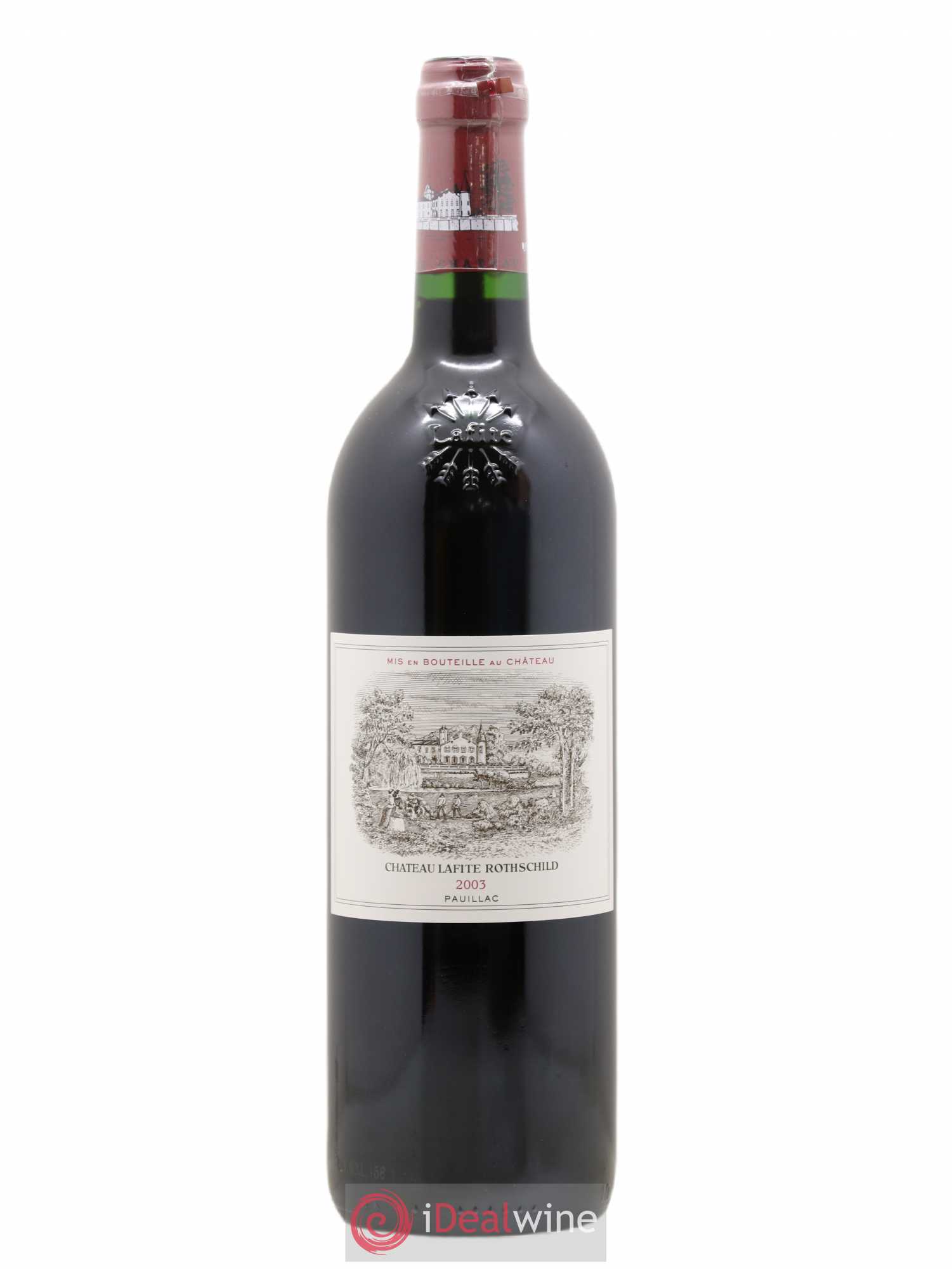 Château Lafite Rothschild 1er Grand Cru Classé 2003 - Lot de 1 bouteille - 0