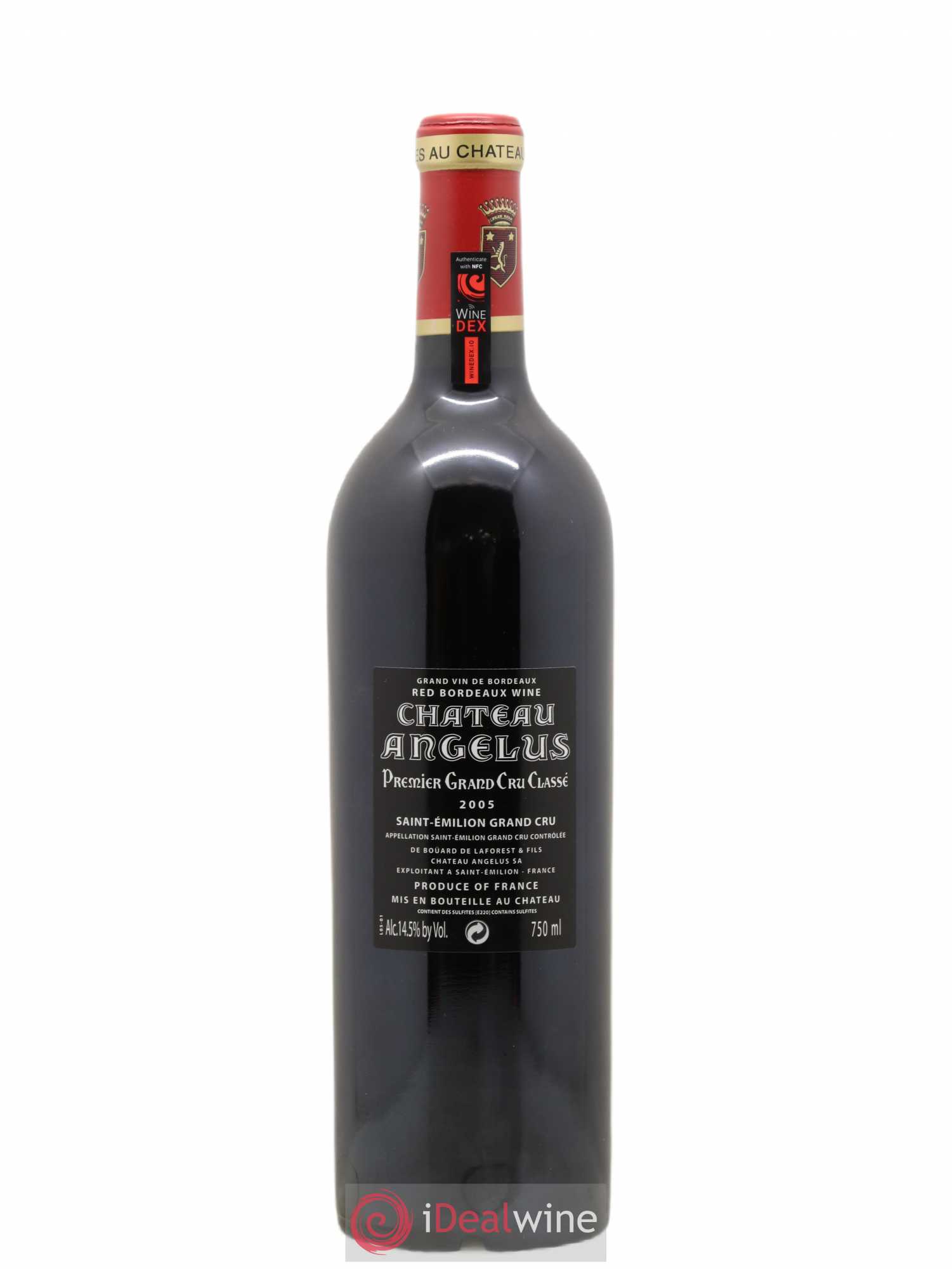 Château Angélus 1er Grand Cru Classé A 2005 - Lot de 1 bouteille - 1