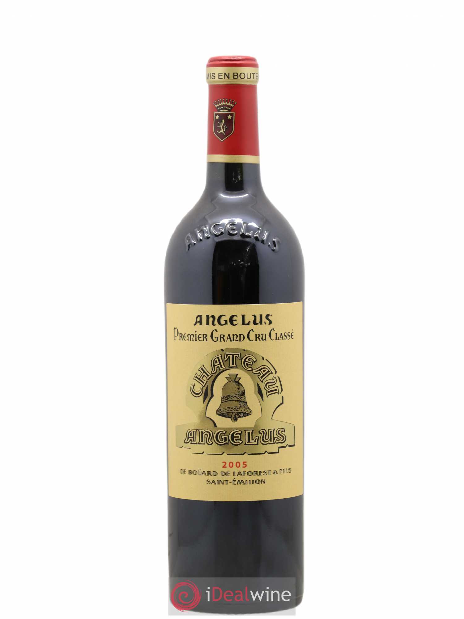 Château Angélus 1er Grand Cru Classé A 2005 - Lot de 1 bouteille - 0